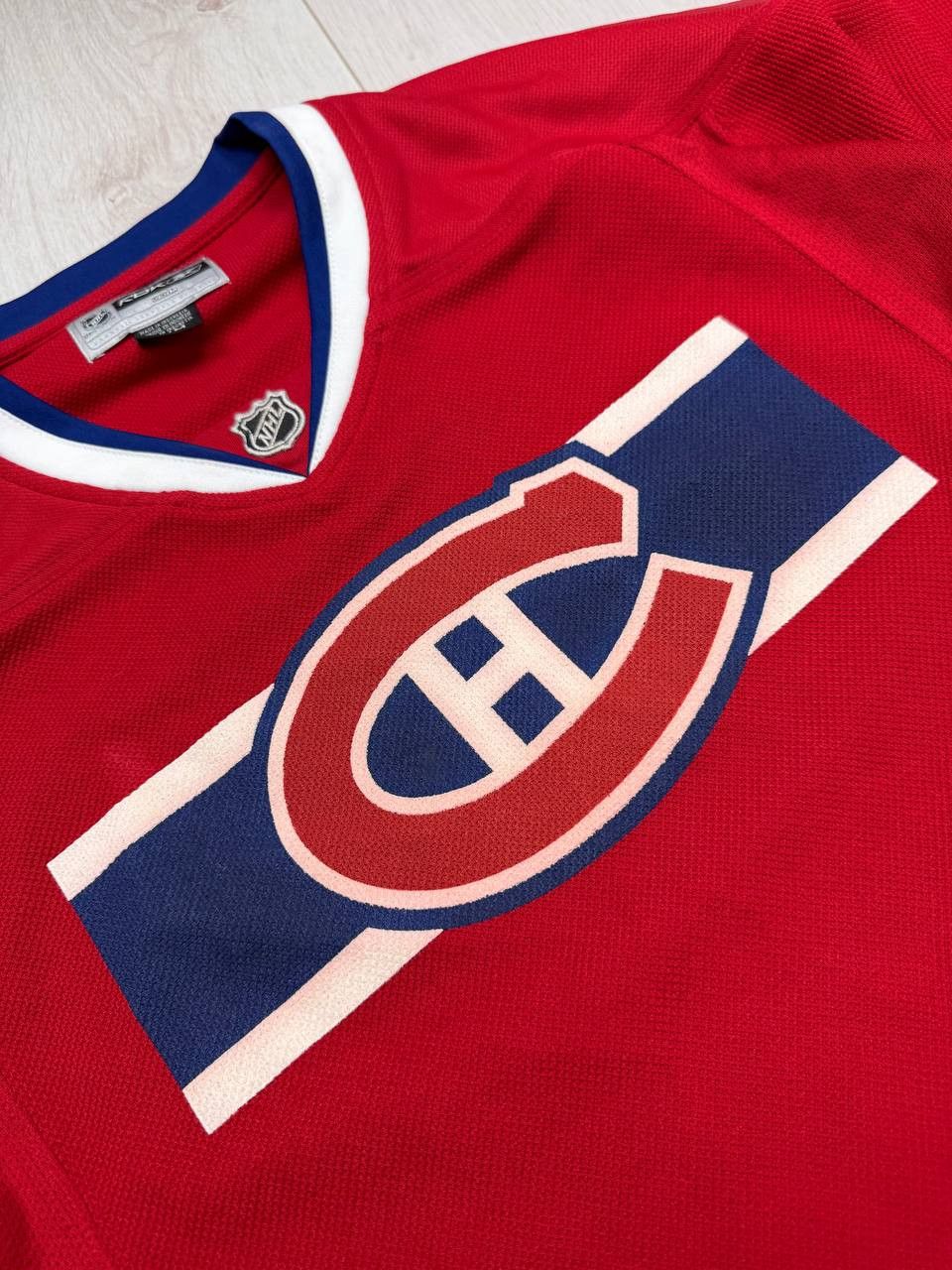 NHL × Reebok Vintage Reebok NHL Montreal Canadiens Hockey Jersey Women`s Size M / US 6-8 / IT 42-44 - 4 Thumbnail