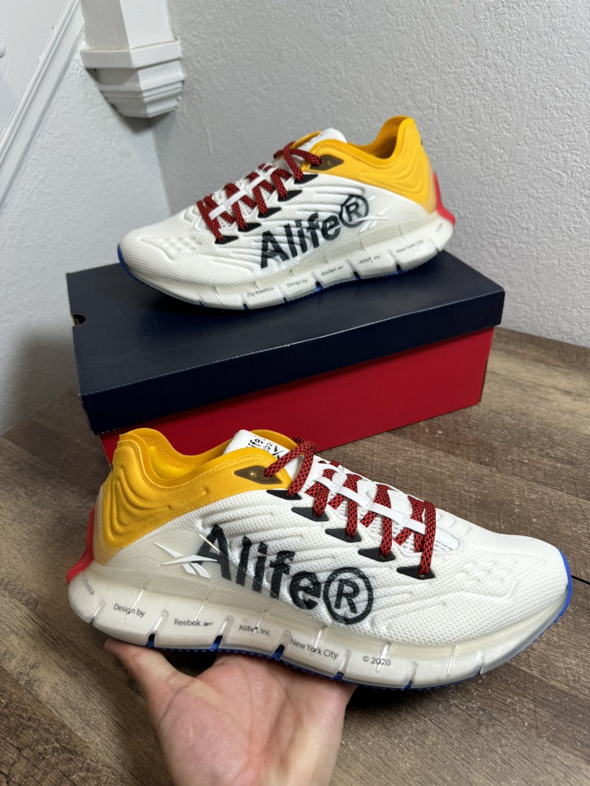 Reebok REEBOK Zig Kinetica FZ4642 - Alife® men's Size 10.5 New Size US 10.5 / EU 43-44 - 1 Thumbnail