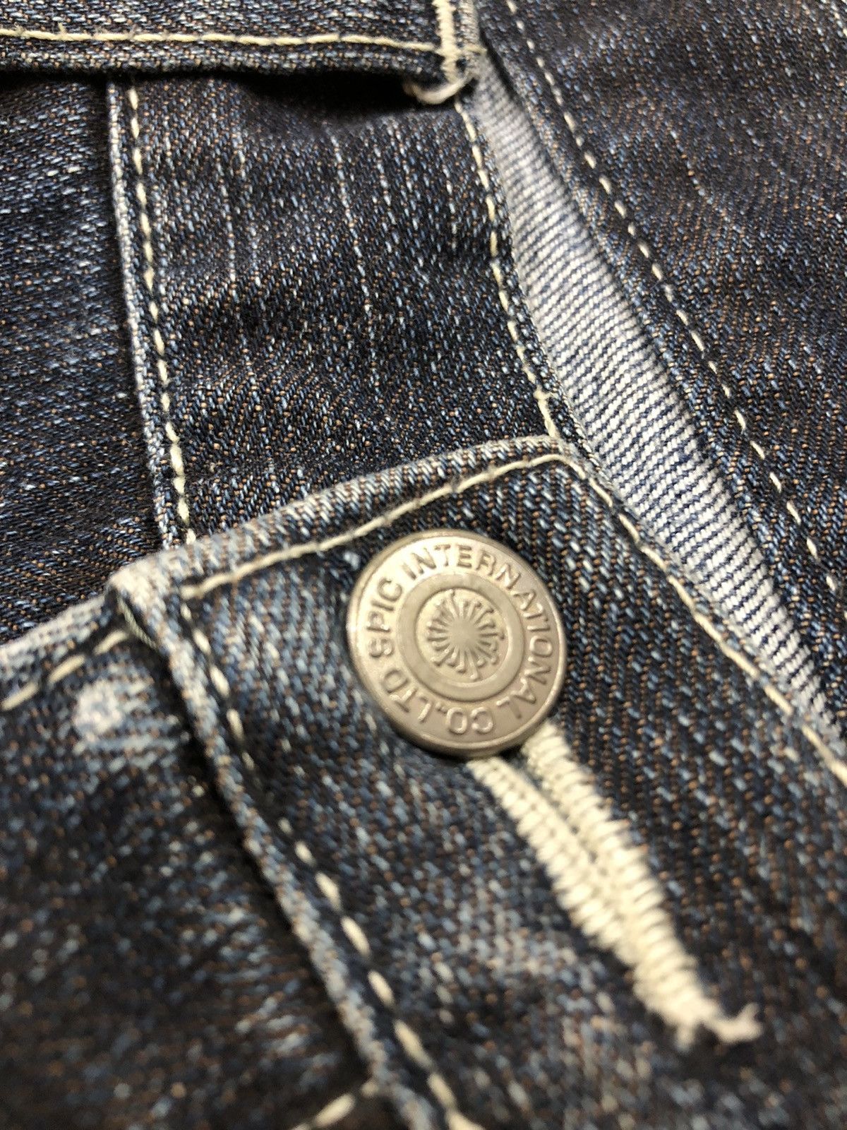 Tornado Mart Tornado Mart Flare Paint Splatter Faded Pocket Denim Size US 28 / EU 44 - 6 Thumbnail