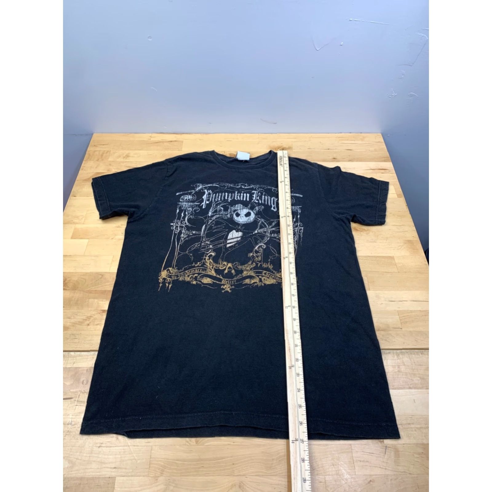 Disney Nightmare Before Christmas The Pumpkin King Shirt Womens M/L Black 11915 Size M / US 6-8 / IT 42-44 - 4 Thumbnail