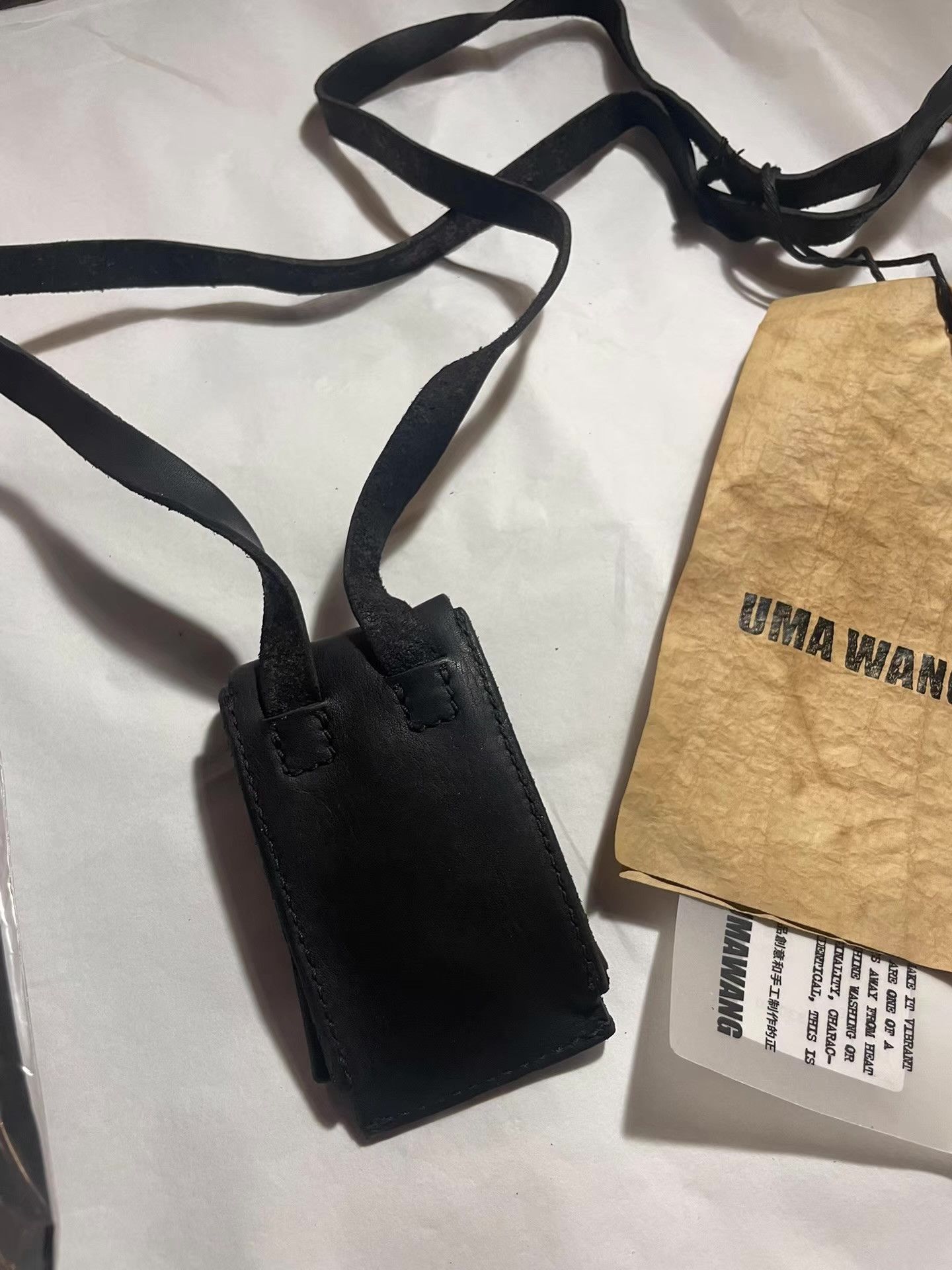 Uma Wang UMA WANG 17FW Unisex Black Cigarette Case Ｑ25 Size ONE SIZE - 2 Thumbnail