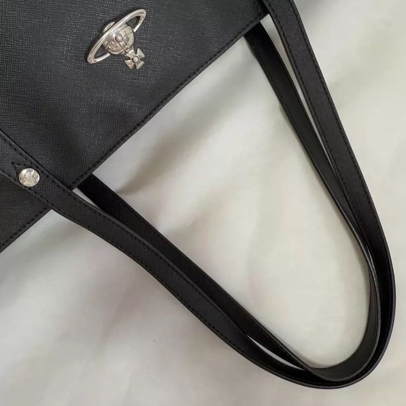 Vivienne Westwood Vivienne Westwood size os Cowhide Saturn tote bag Size ONE SIZE - 3 Thumbnail