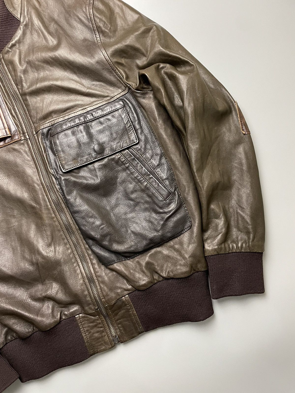 Maison Margiela Maison Margiela AW13 line 10 Patch Leather jacket Size US M / EU 48-50 / 2 - 4 Thumbnail