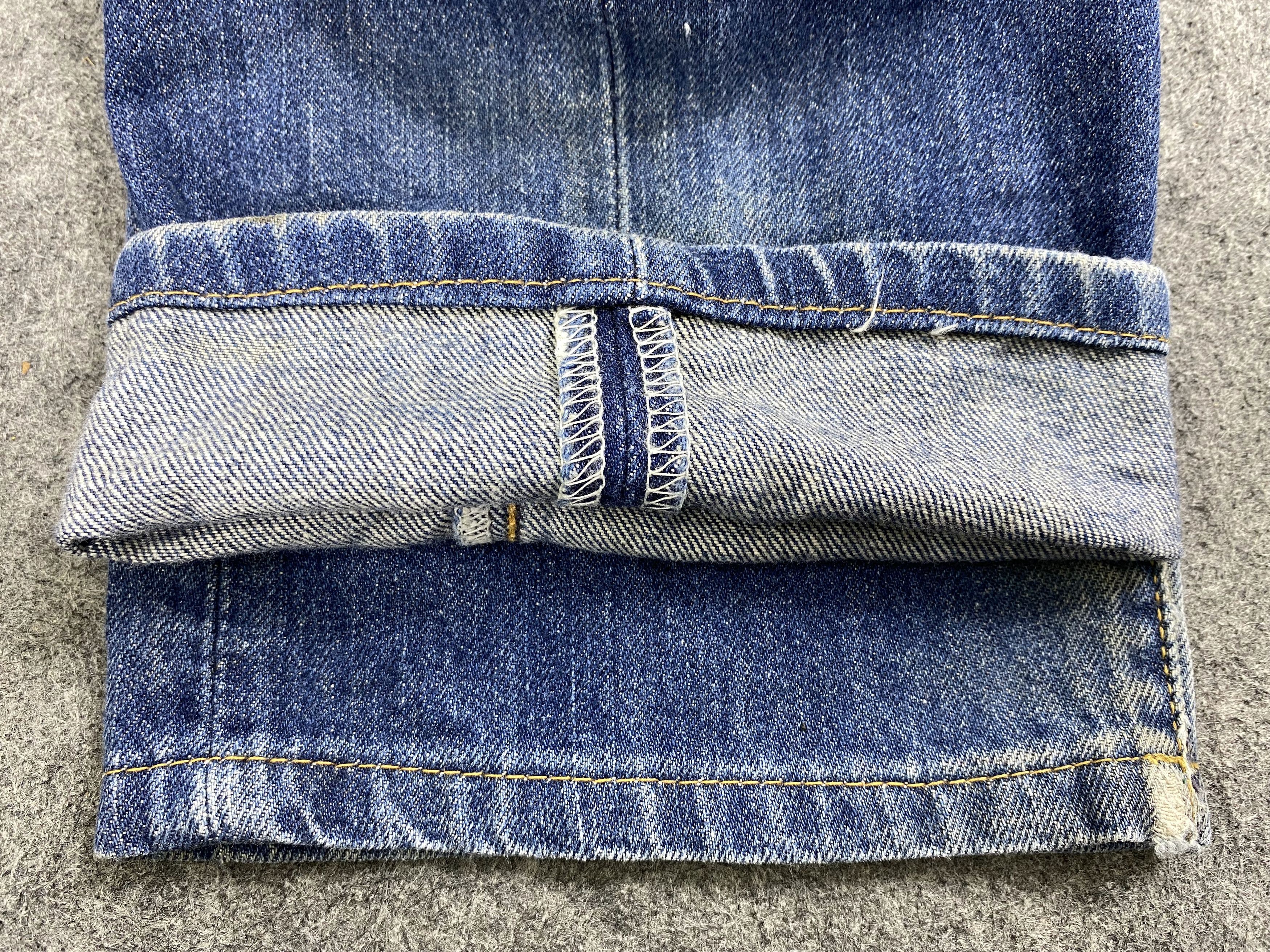 Levi's Blue Distressed Vintage Levi's 505 32x30.5 Denim -JN1215 Size US 32 / EU 48 - 11 Thumbnail