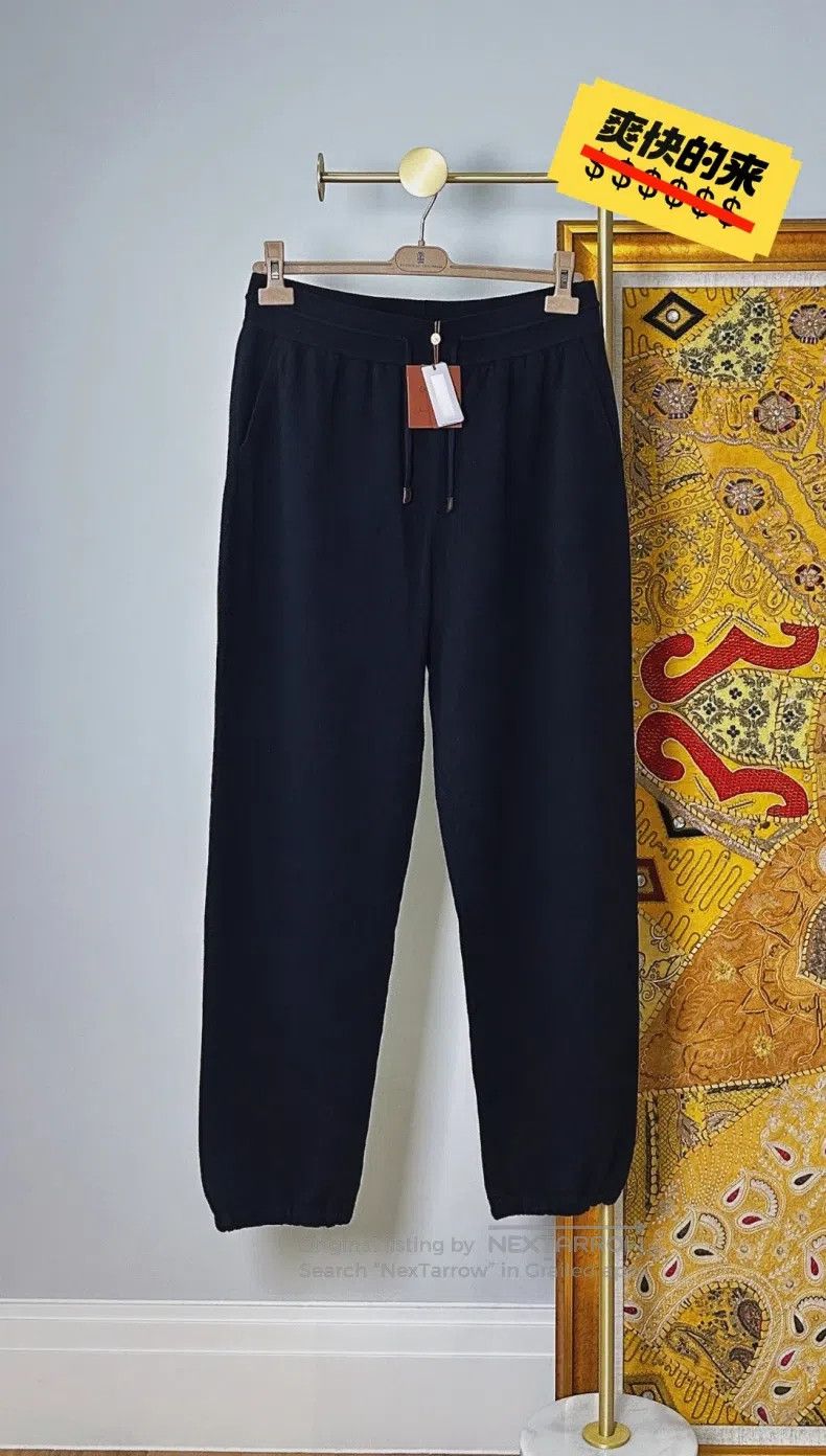 Loro Piana Loro Piana Merano Baby Cashmere Sweatpants Size US 34 / EU 50 - 1 Thumbnail