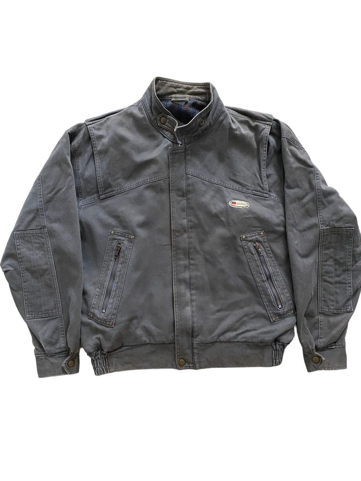 Vintage Vintage BULTEL DEUTSCHLAND BOMBER jacket design Rare Size US L / EU 52-54 / 3 - 8 Thumbnail