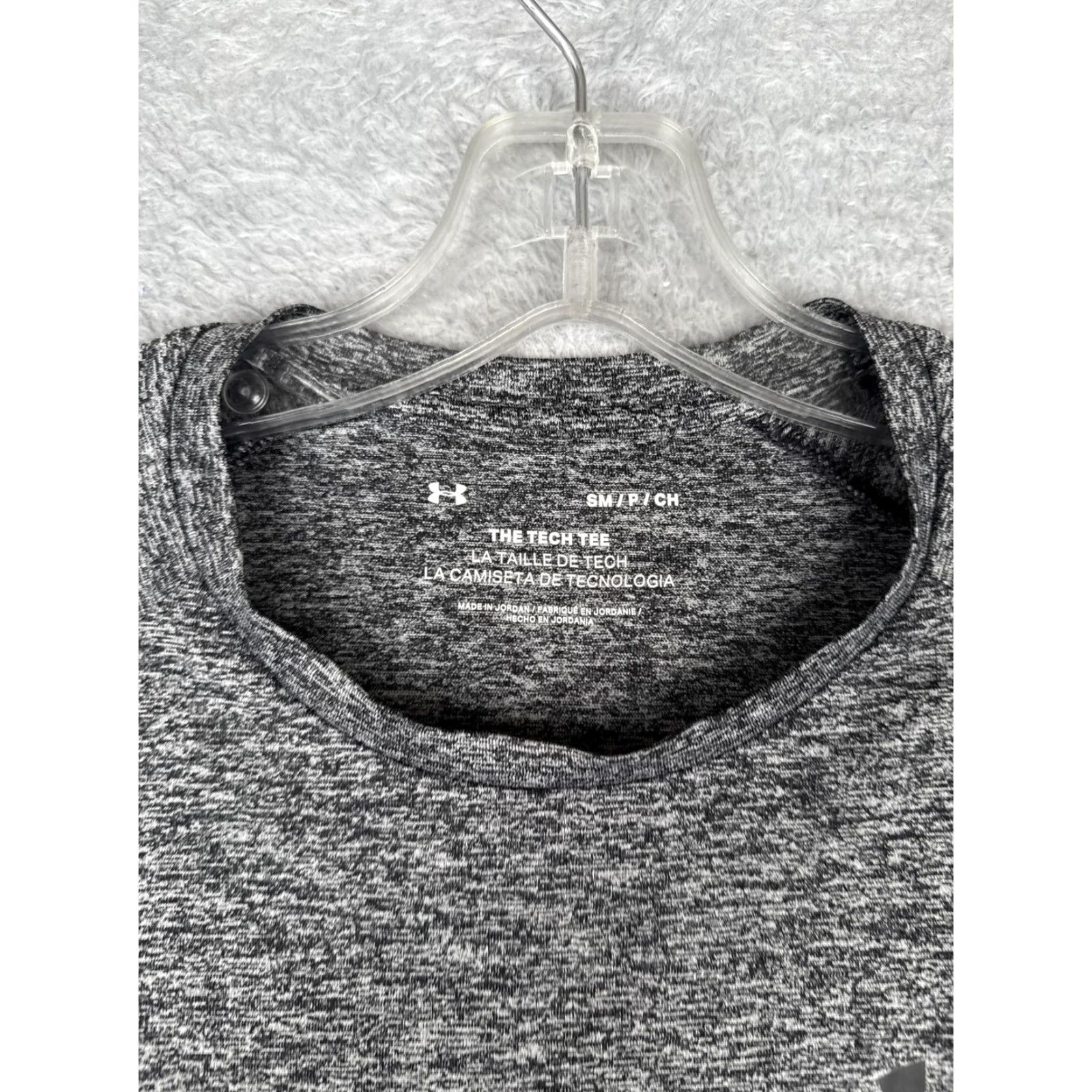 Under Armour Under Armour Shirt Mens Small Gray UA Tech Tee Short Sleeve Athletic Training Size US S / EU 44-46 / 1 - 7 Thumbnail