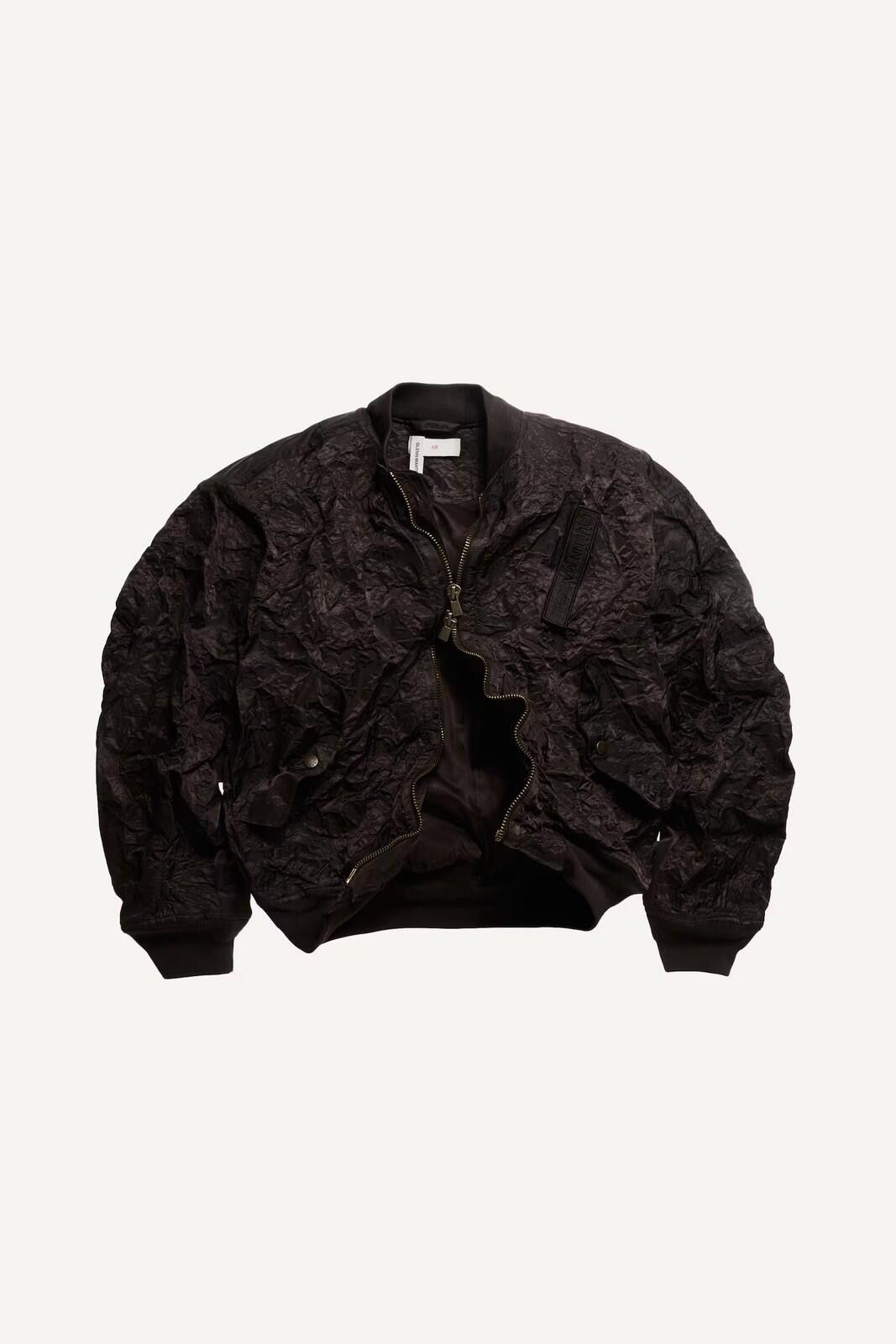 Other new H&M Glenn Martens Foiled Bomber Jacket brown extra small Size US XS / EU 42 / 0 - 5 Thumbnail