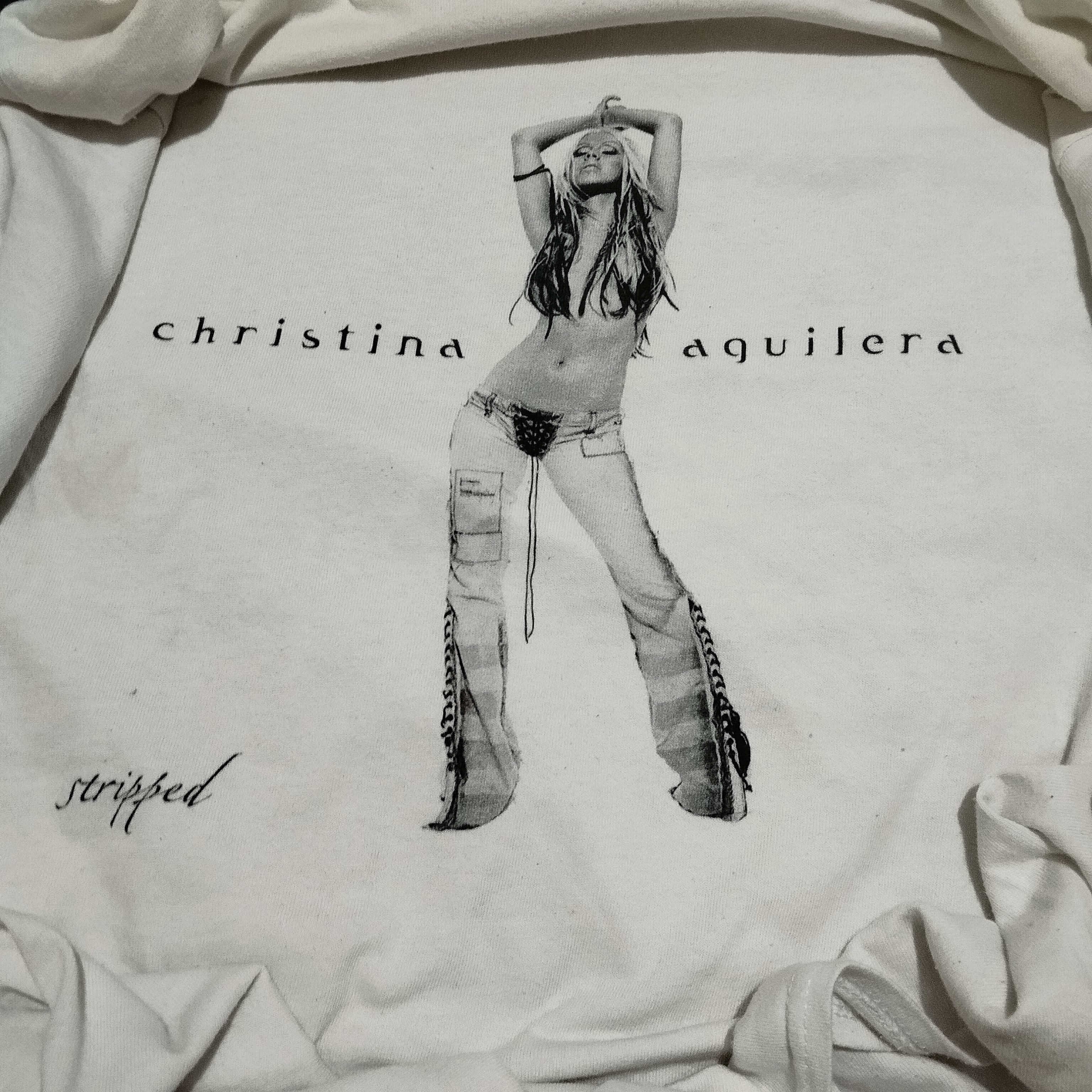 Band Tees Cover Album 2002 Christian Aguilera Size US L / EU 52-54 / 3 - 1 Thumbnail