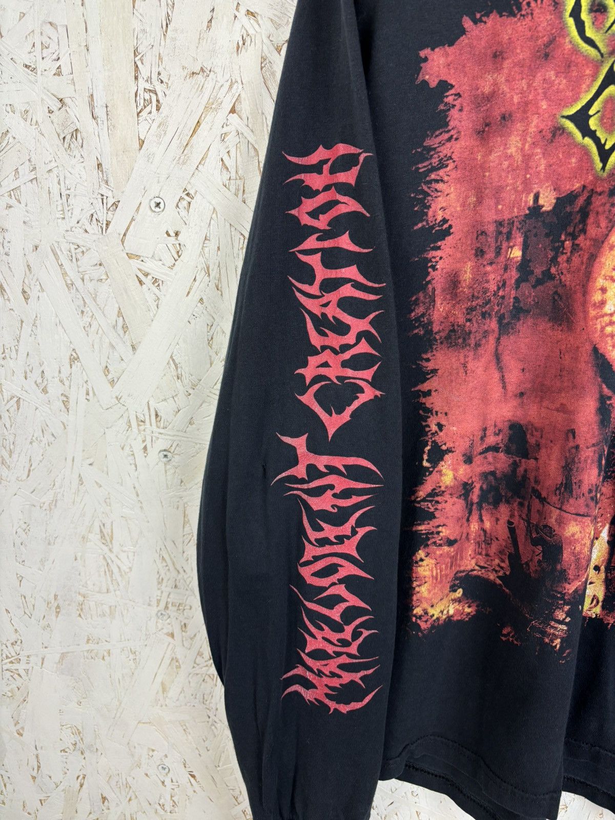 Band Tees 00s Malevolent Creation Warkult 2005 Tour Metal Long Sleeve Size US L / EU 52-54 / 3 - 2 Thumbnail
