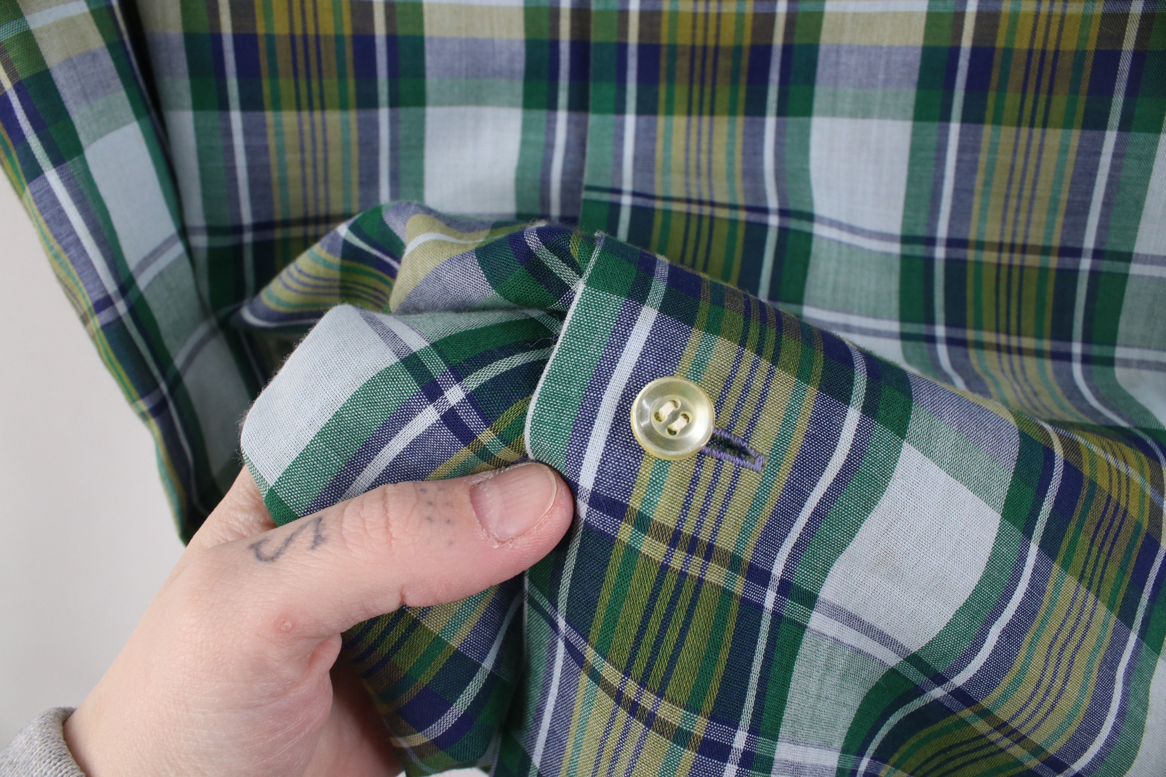 Vintage Vintage 50s Rockabilly Collar Short Sleeve Button Shirt USA Size US M / EU 48-50 / 2 - 5 Thumbnail
