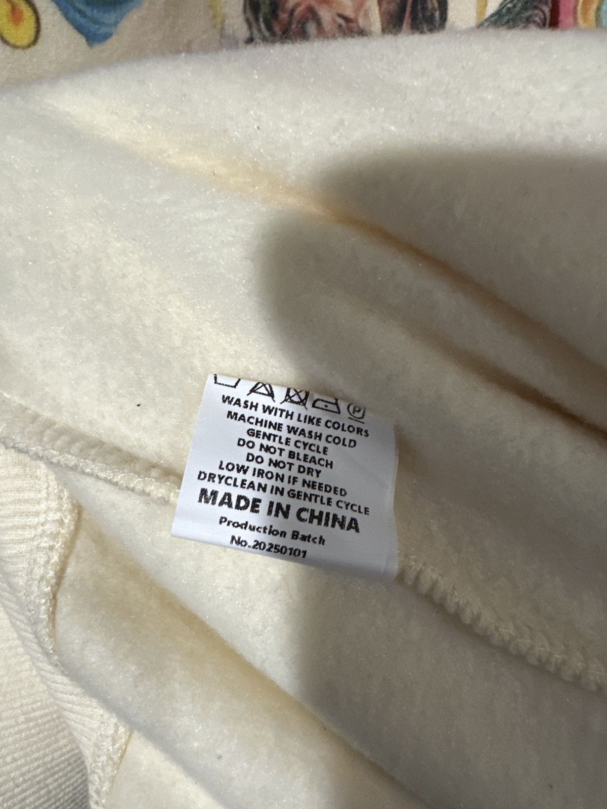Other Righteous Cream Jesus Zipup Hoodie Size US XL / EU 56 / 4 - 6 Thumbnail