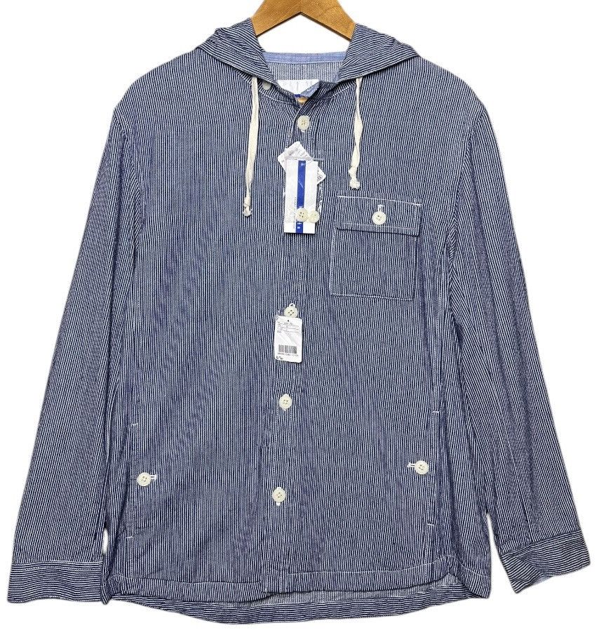 Japanese Brand Japanese Brand Parts Hickory Stripe Jacket Size US L / EU 52-54 / 3 - 1 Thumbnail