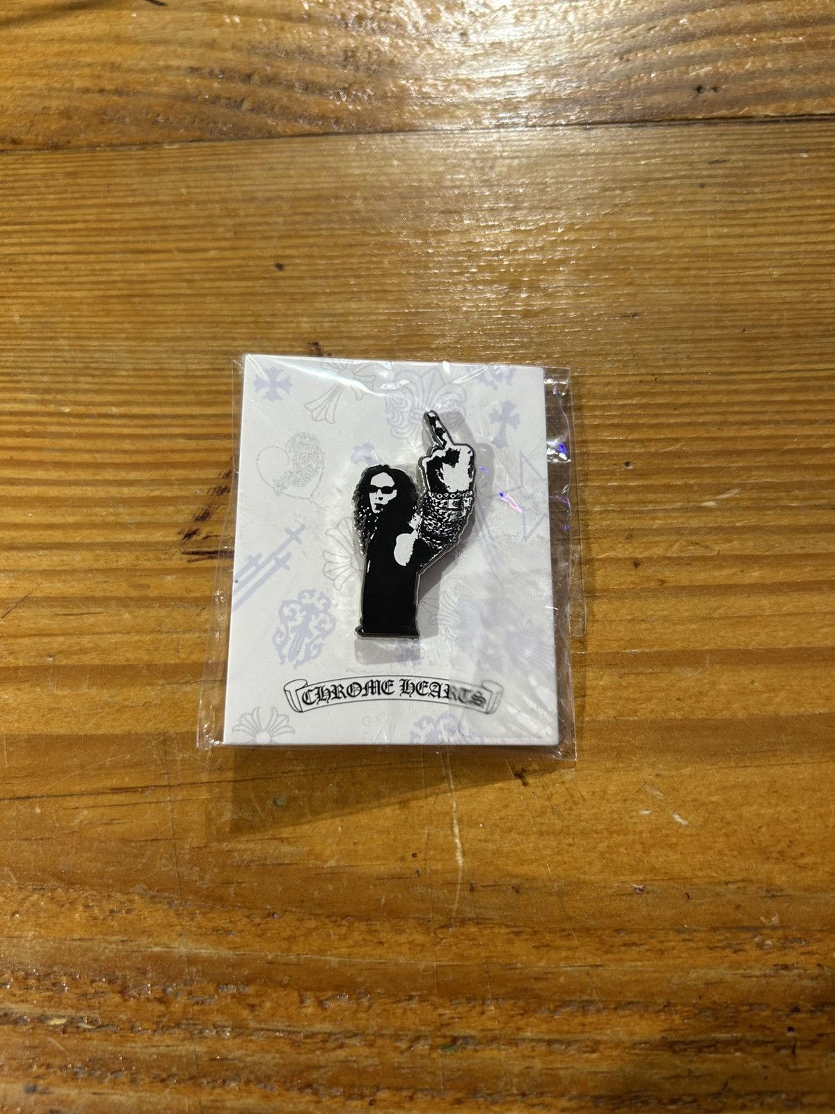 Chrome Hearts Richard Stark Middle Finger Pin