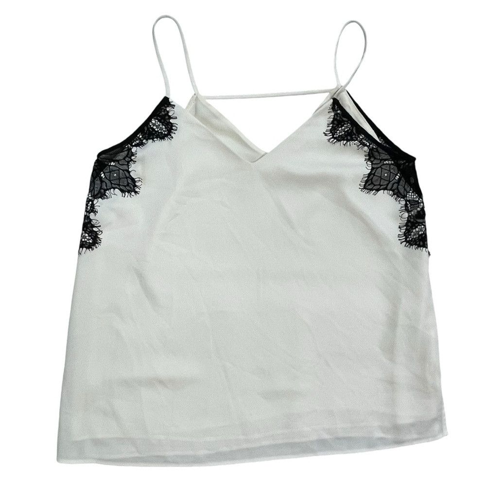 Other cooper & ella Klara Lace-Trim Cami Ivory Top Size M Size M / US 6-8 / IT 42-44 - 5 Thumbnail