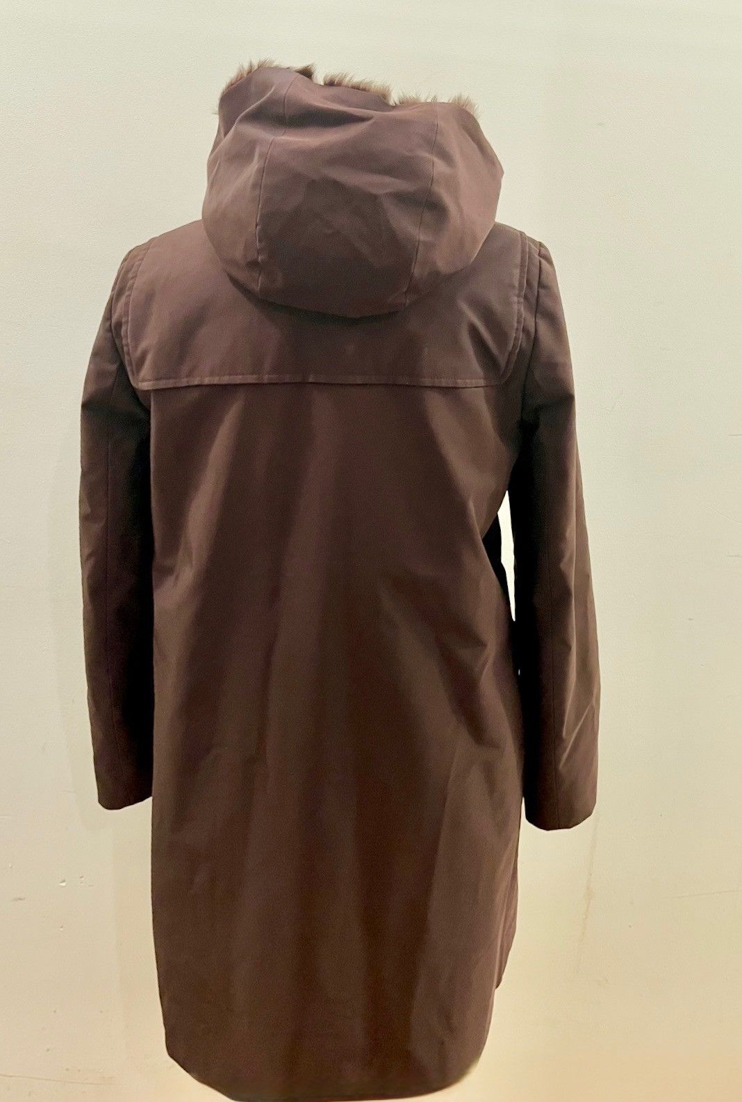 Prada Prada fw99 iconic brown nylon fur lined coat Size M / US 6-8 / IT 42-44 - 2 Thumbnail