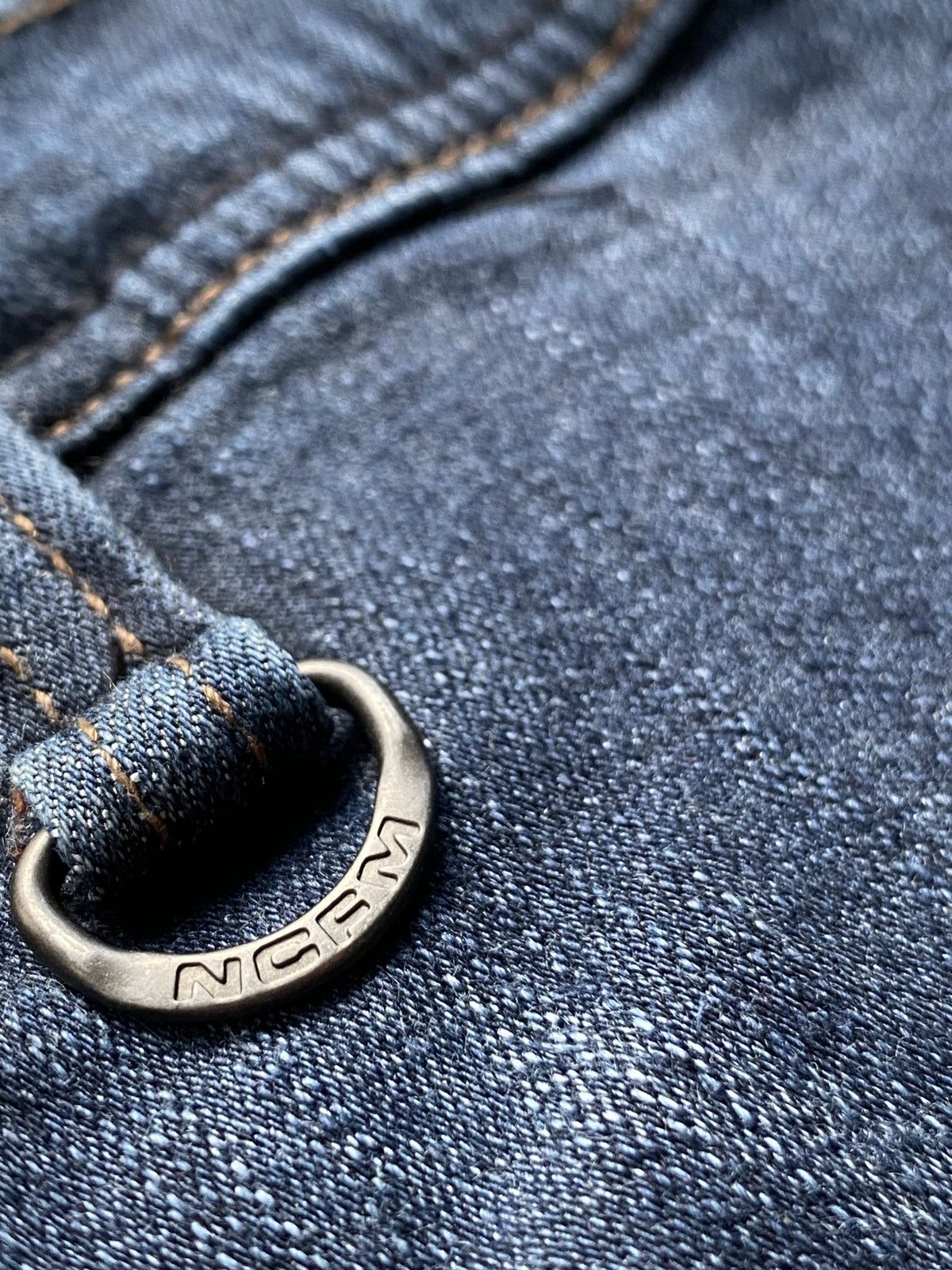 Japanese Brand NICOLE CLUB FOR MEN STUDDED INDIGO DENIM Size US 30 / EU 46 - 8 Thumbnail