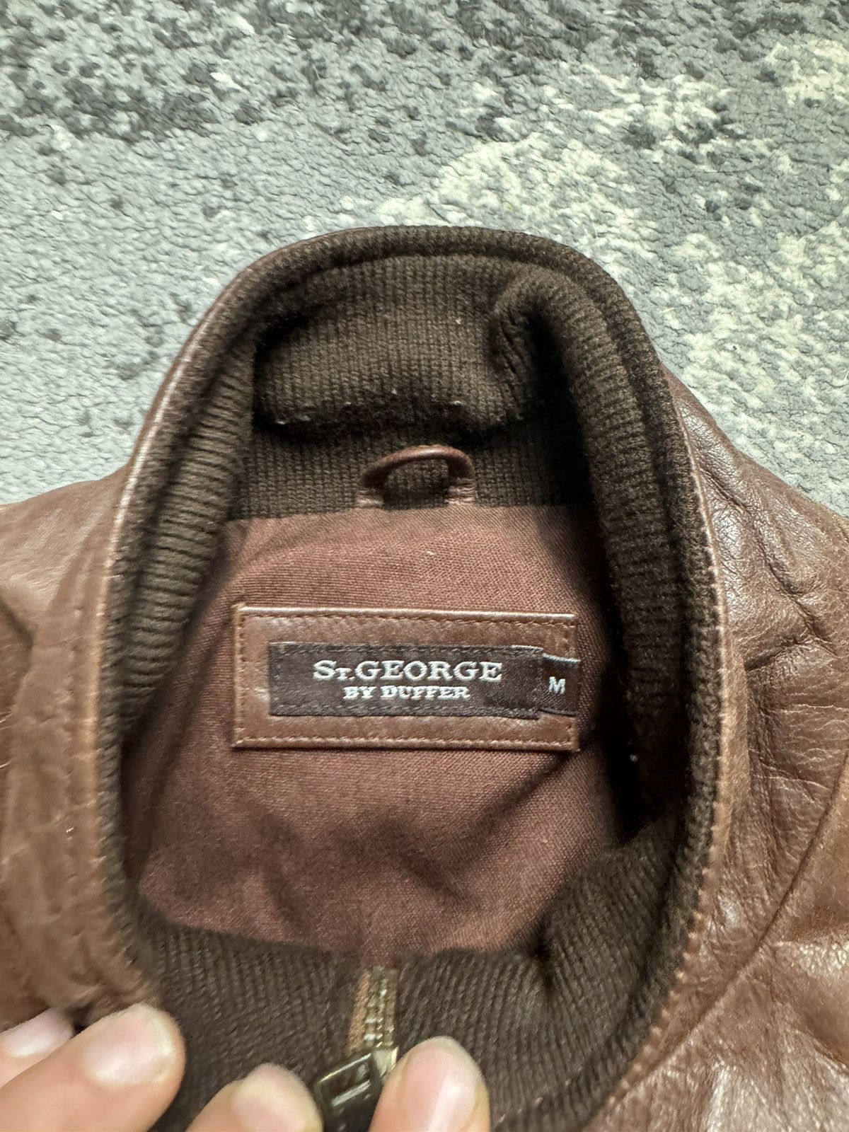 If Six Was Nine × Vintage Vintage y2 k Leather Motorcycle Brown Bomber Avantgarse Jack Size US M / EU 48-50 / 2 - 6 Thumbnail