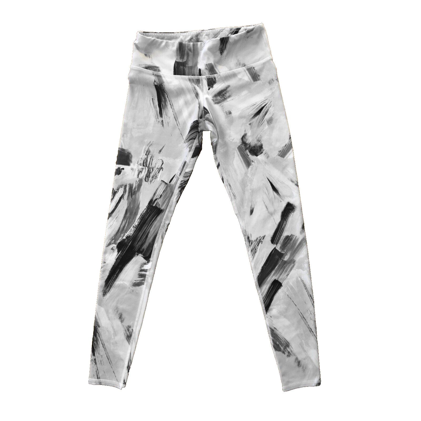 Alo NEW ALO YOGA Airbrush Black/White Marble Legging Pants Sz XS Size 25" / US 0 / IT 36 - 1 Thumbnail