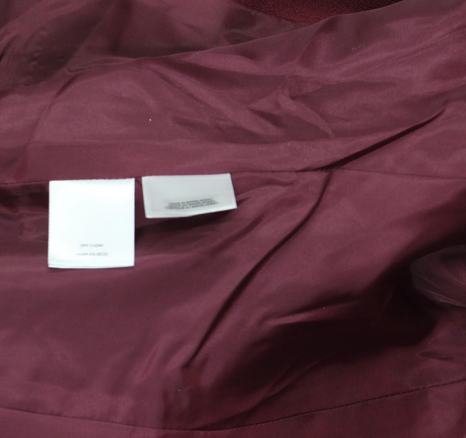 Other Nwt Kasper Shawl-collar Blazer Jacket 10914849 Shiraz Red 4 Size S / US 4 / IT 40 - 6 Thumbnail