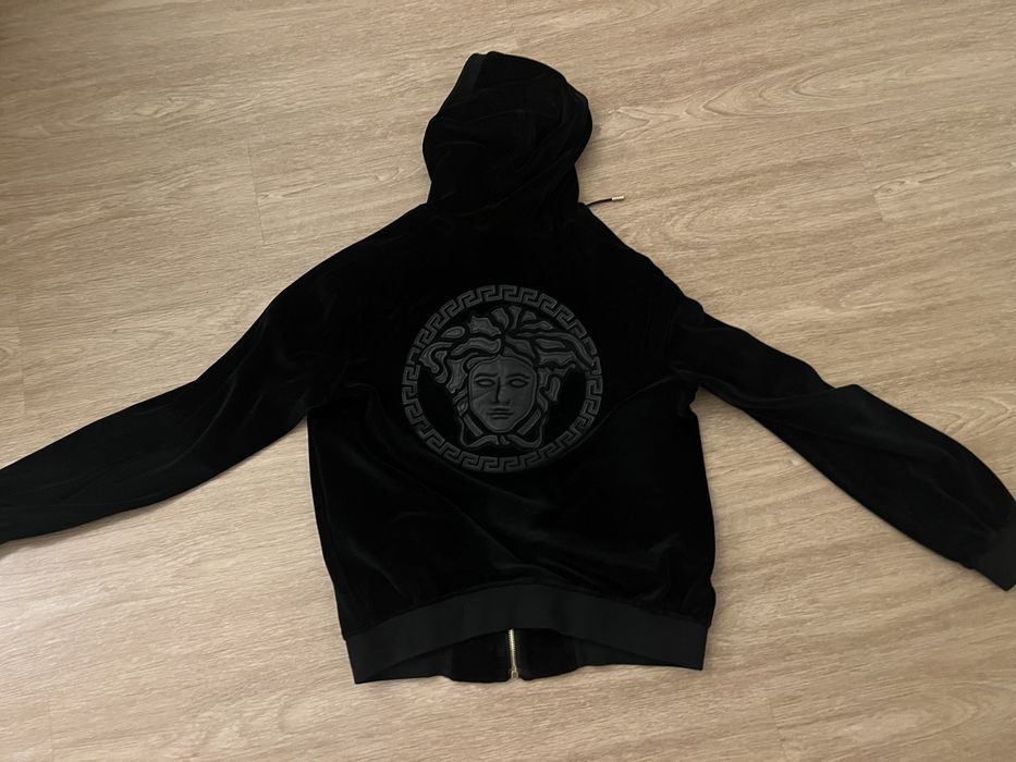 Versace cheap velvet hoodie