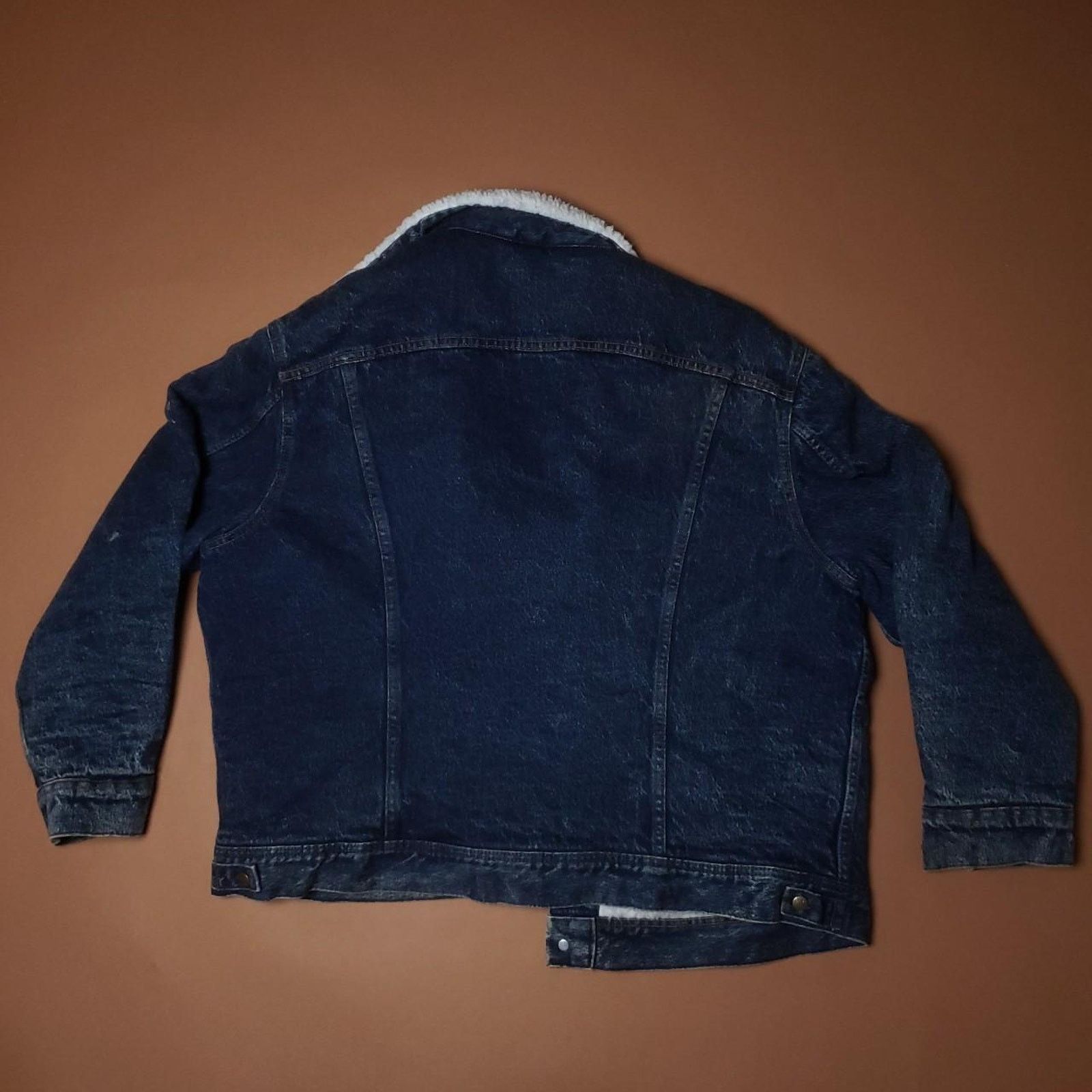Lee Vintage 90s Lee sherpa denim jacket Mens XL Size US XL / EU 56 / 4 - 2 Thumbnail
