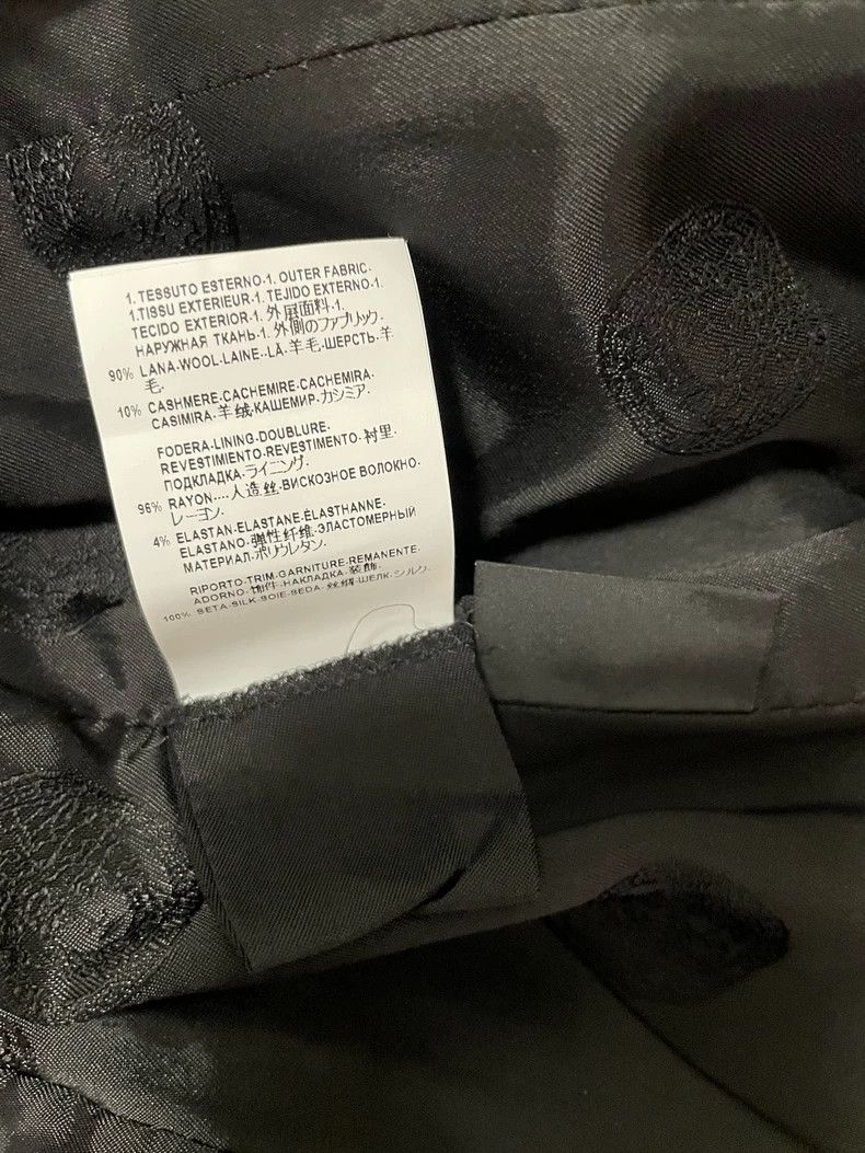 Versace Versace Black wool coat Size M / US 6-8 / IT 42-44 - 9 Thumbnail