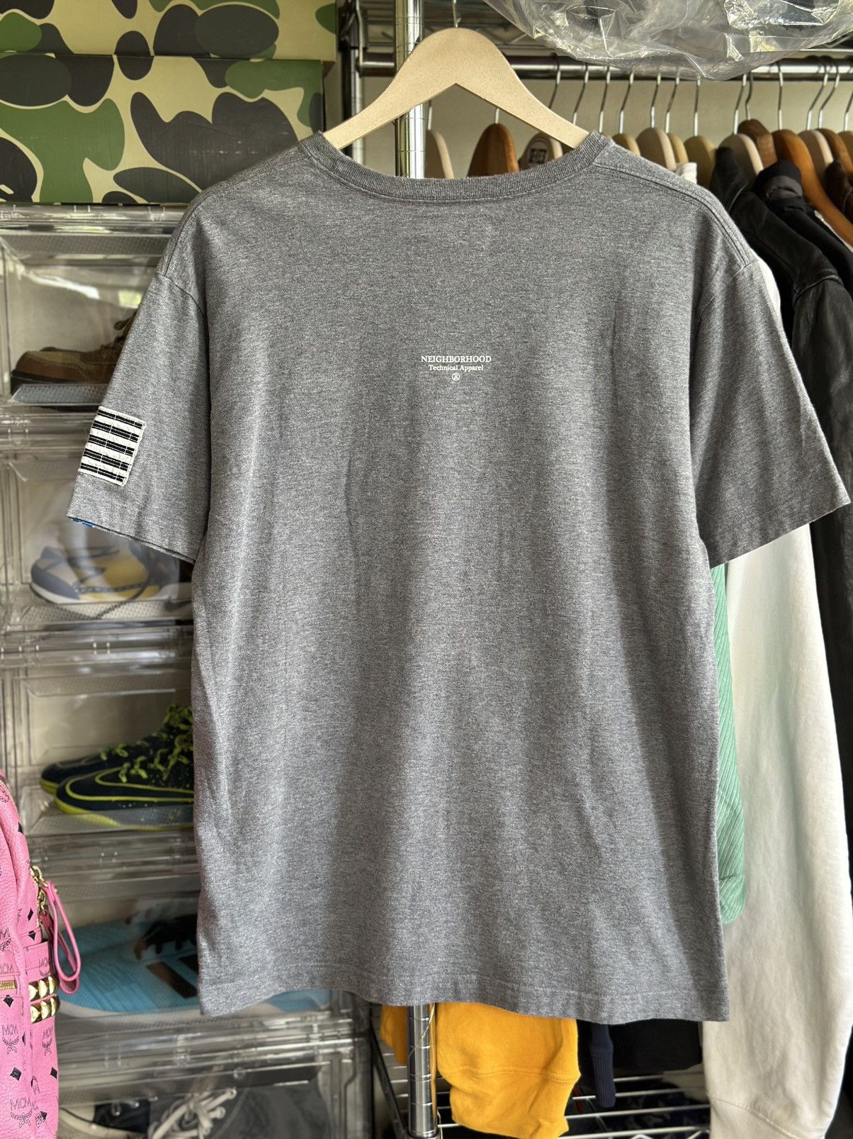 Neighborhood Neighborhood Izzue patch 90’s tee Size US L / EU 52-54 / 3 - 2 Thumbnail