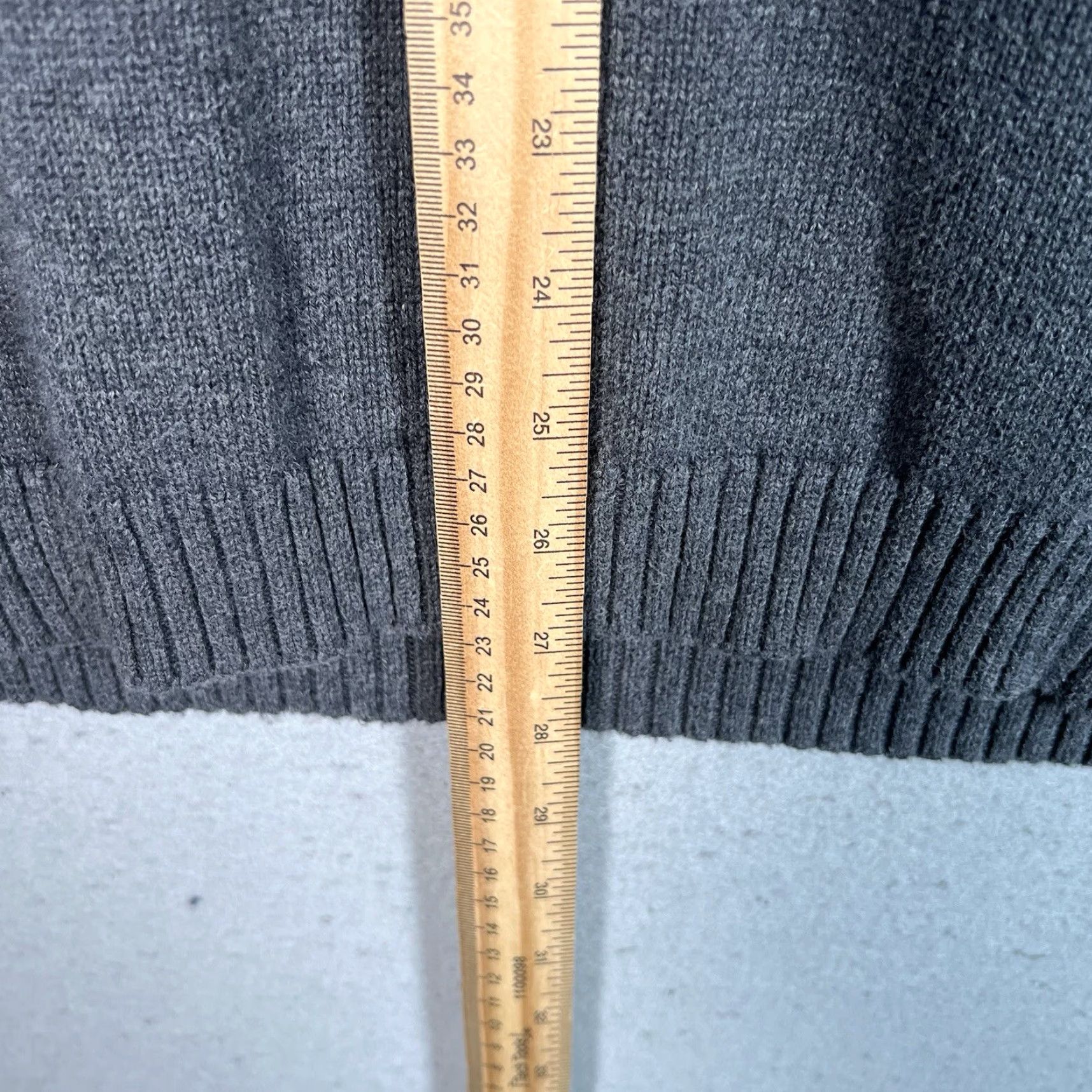 Nautica Nautica Cowl Neck Knit Sweater Womens Large Dark Gray Pullover Sweatshirt Size L / US 10 / IT 46 - 4 Thumbnail