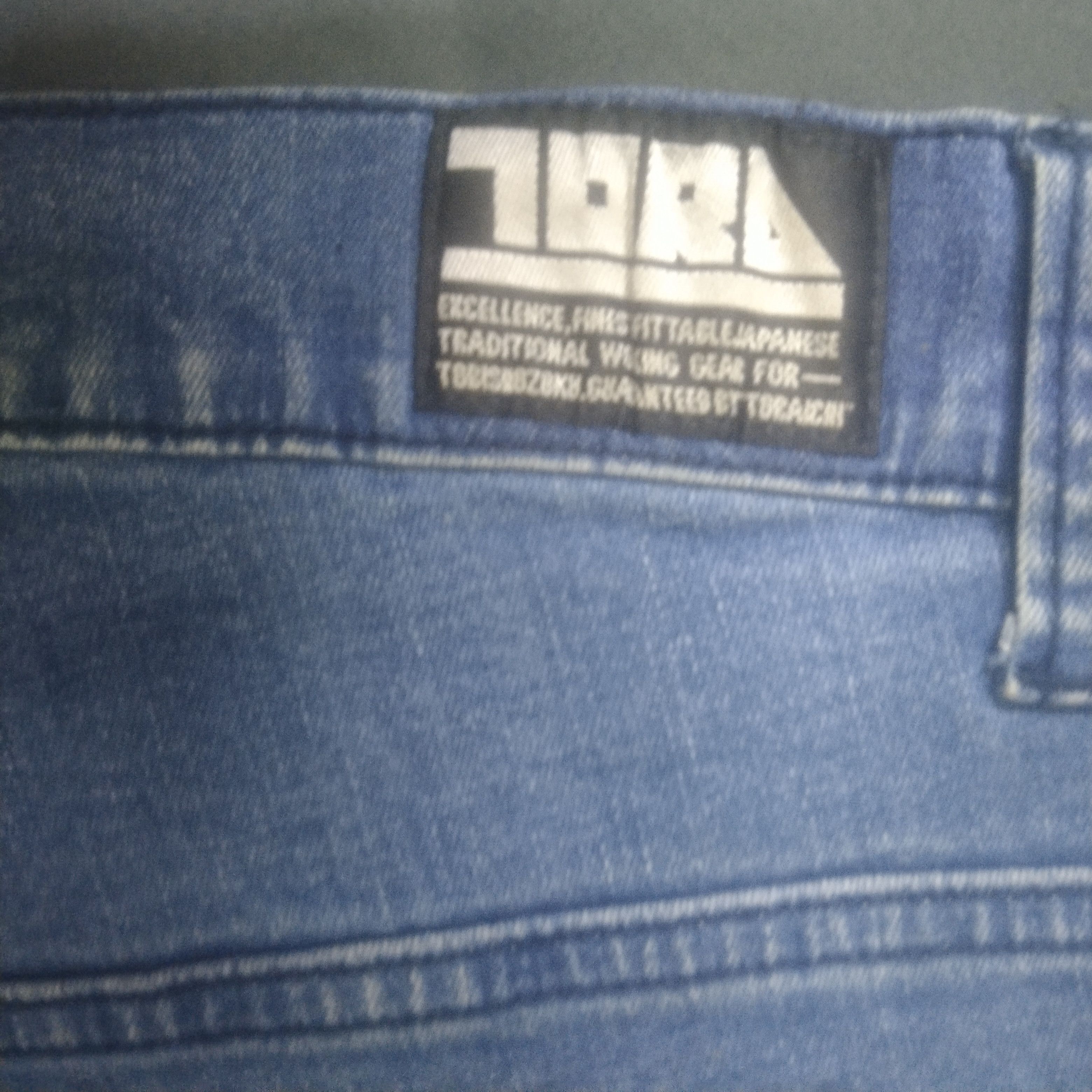 If Six Was Nine × Japanese Brand Tora drop crotch workwear jeans Size US 33 - 5 Thumbnail