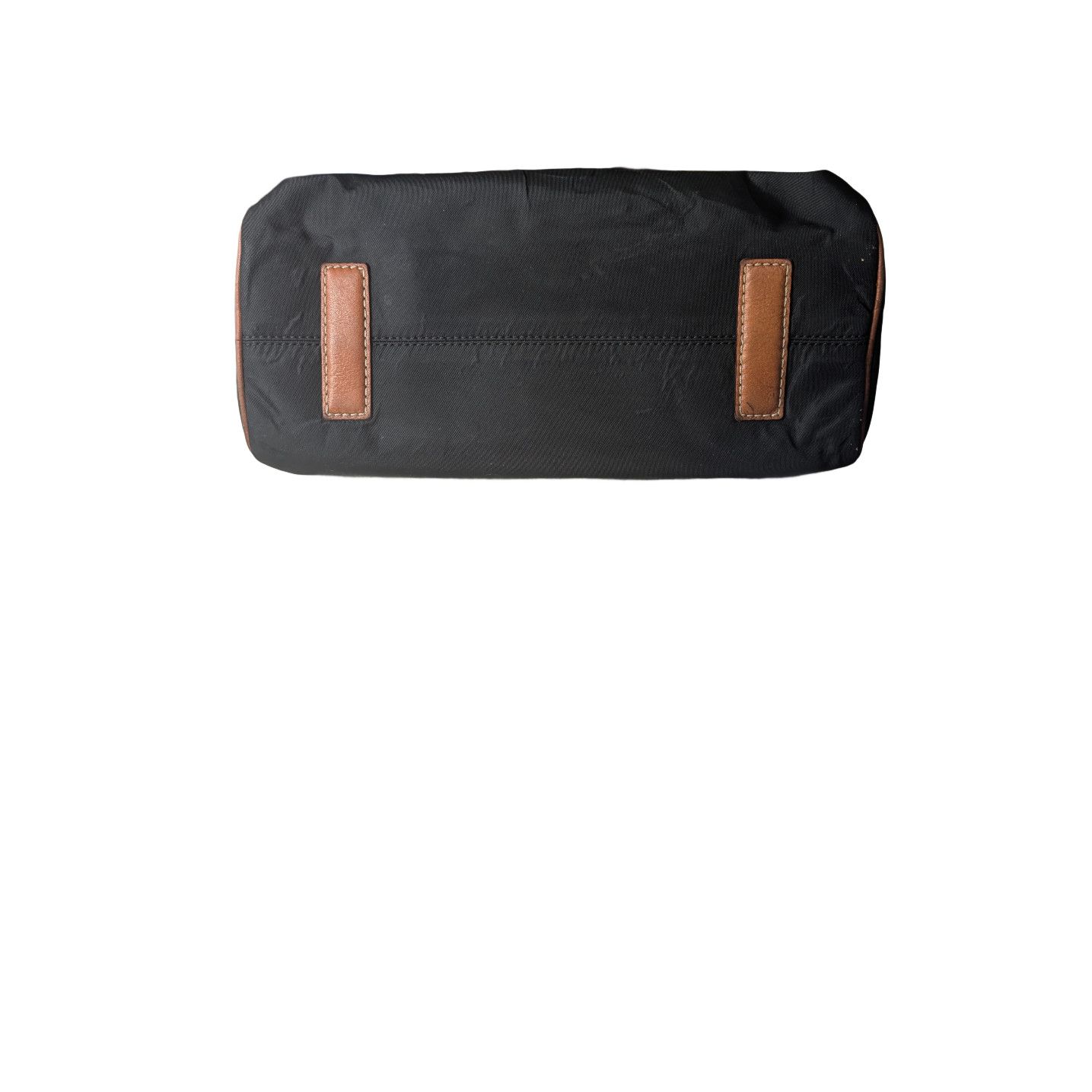 Kate Spade Kate Spade NY Travel Purse Black Nylon-Brown Leather-Gold Size ONE SIZE - 6 Thumbnail