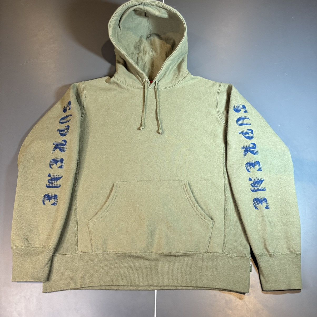 Supreme Gradient Sleeve Hoodie | Grailed