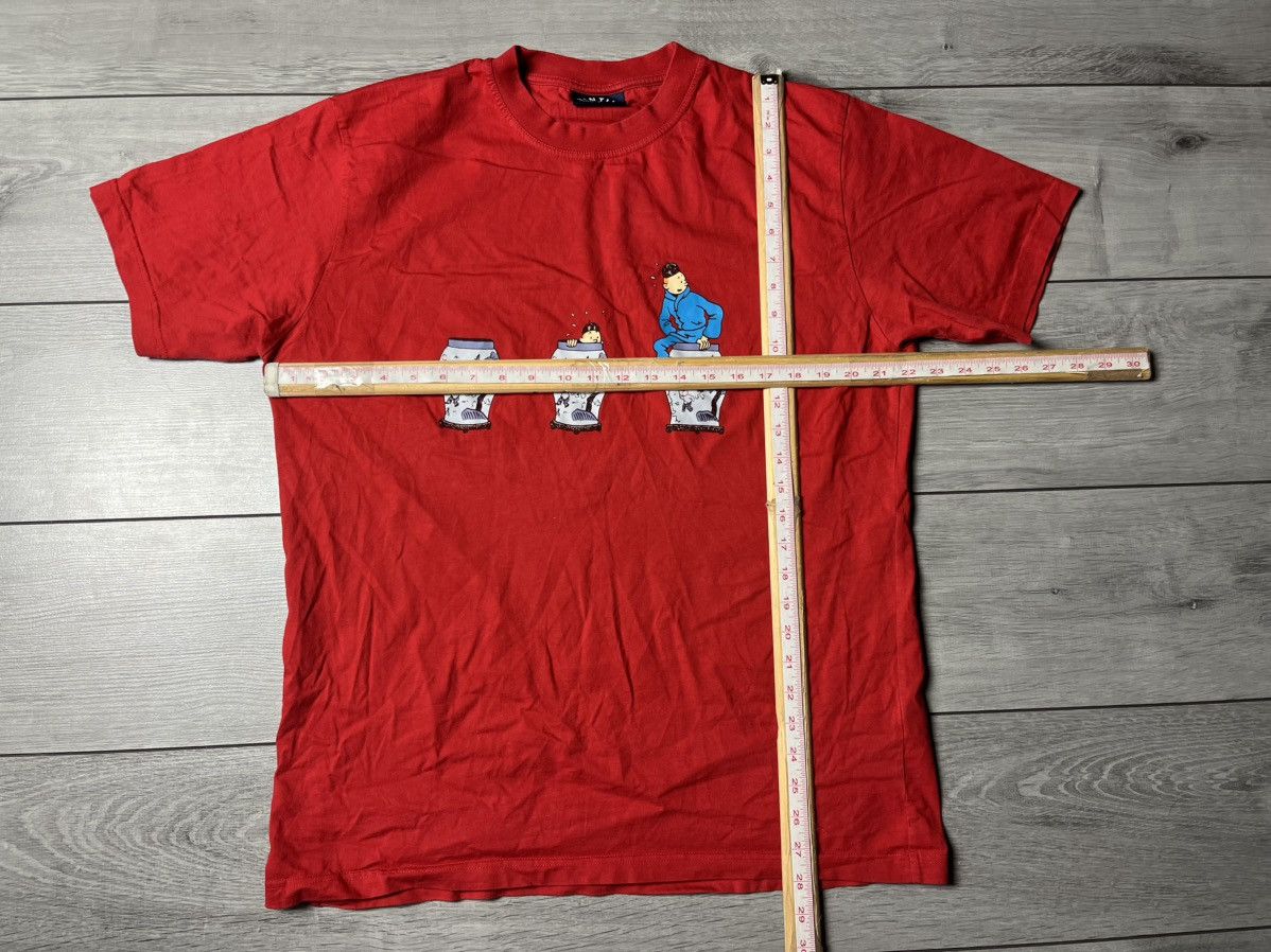 Anime × Cartoon Network × Vintage Cartoon Network tshirt Tin tin anima size Large Size US L / EU 52-54 / 3 - 5 Thumbnail