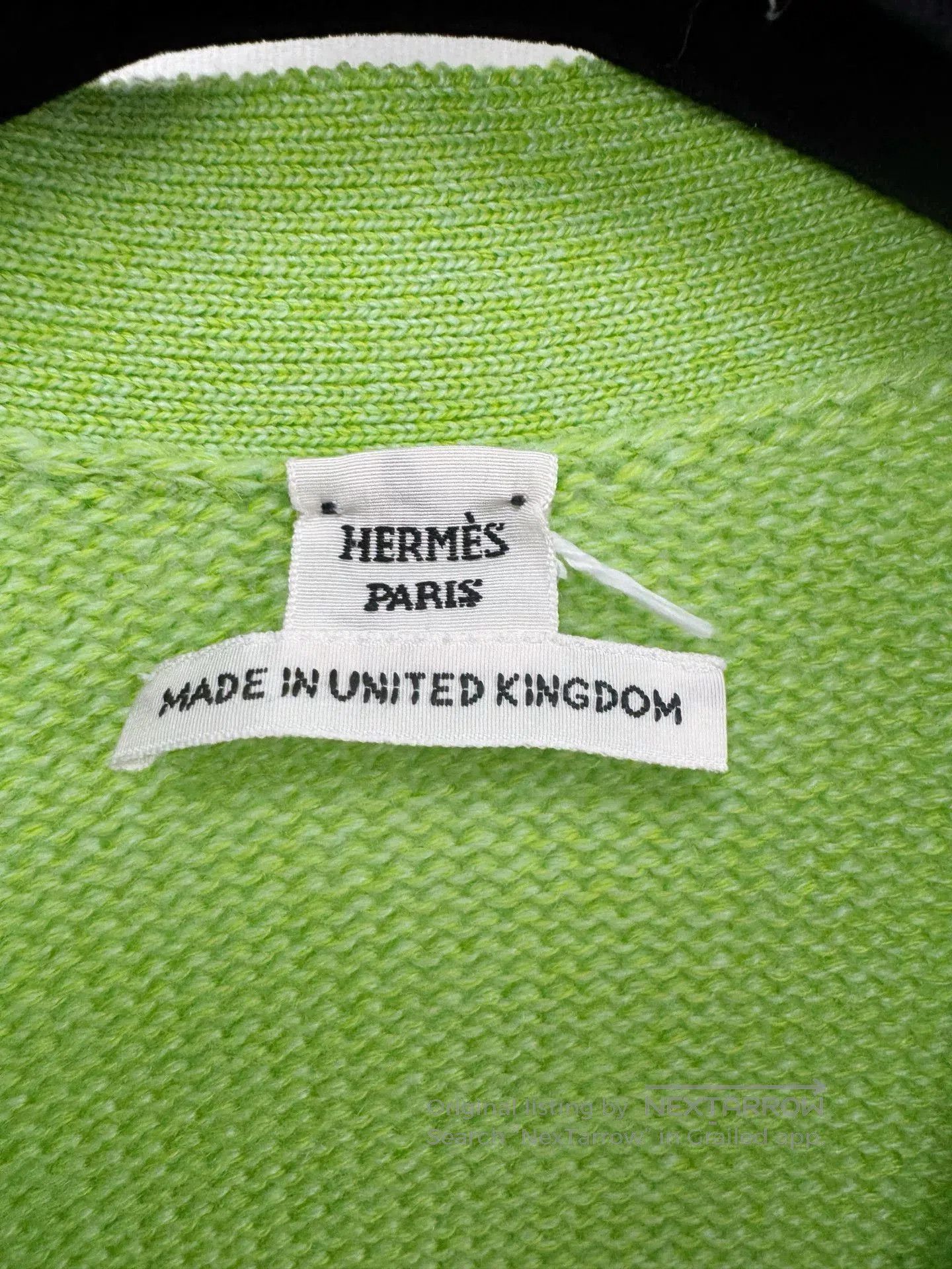 Hermes hermes cashmere cotton knit cardigan. Size US S / EU 44-46 / 1 - 3 Thumbnail