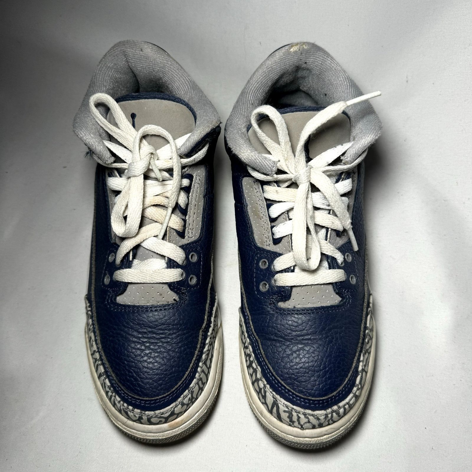 Jordan Brand × Nike Size 6 - Nike Air Jordan 3 Retro GS Georgetown Men's Shoes Size US 6 / EU 39 - 4 Thumbnail