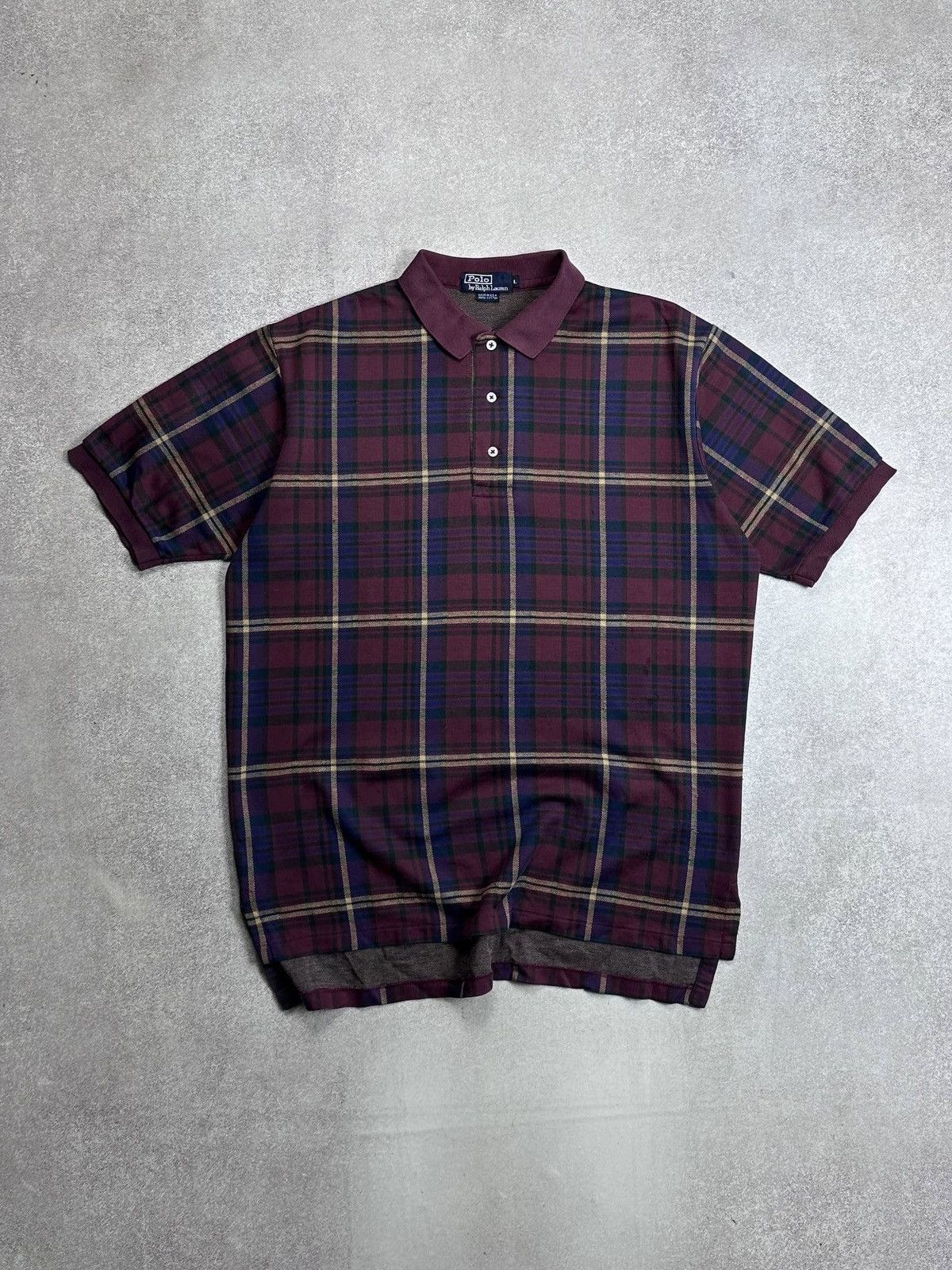 Polo Ralph Lauren Vintage Polo Ralph Lauren Check Shirt L Size US L / EU 52-54 / 3 - 1 Thumbnail