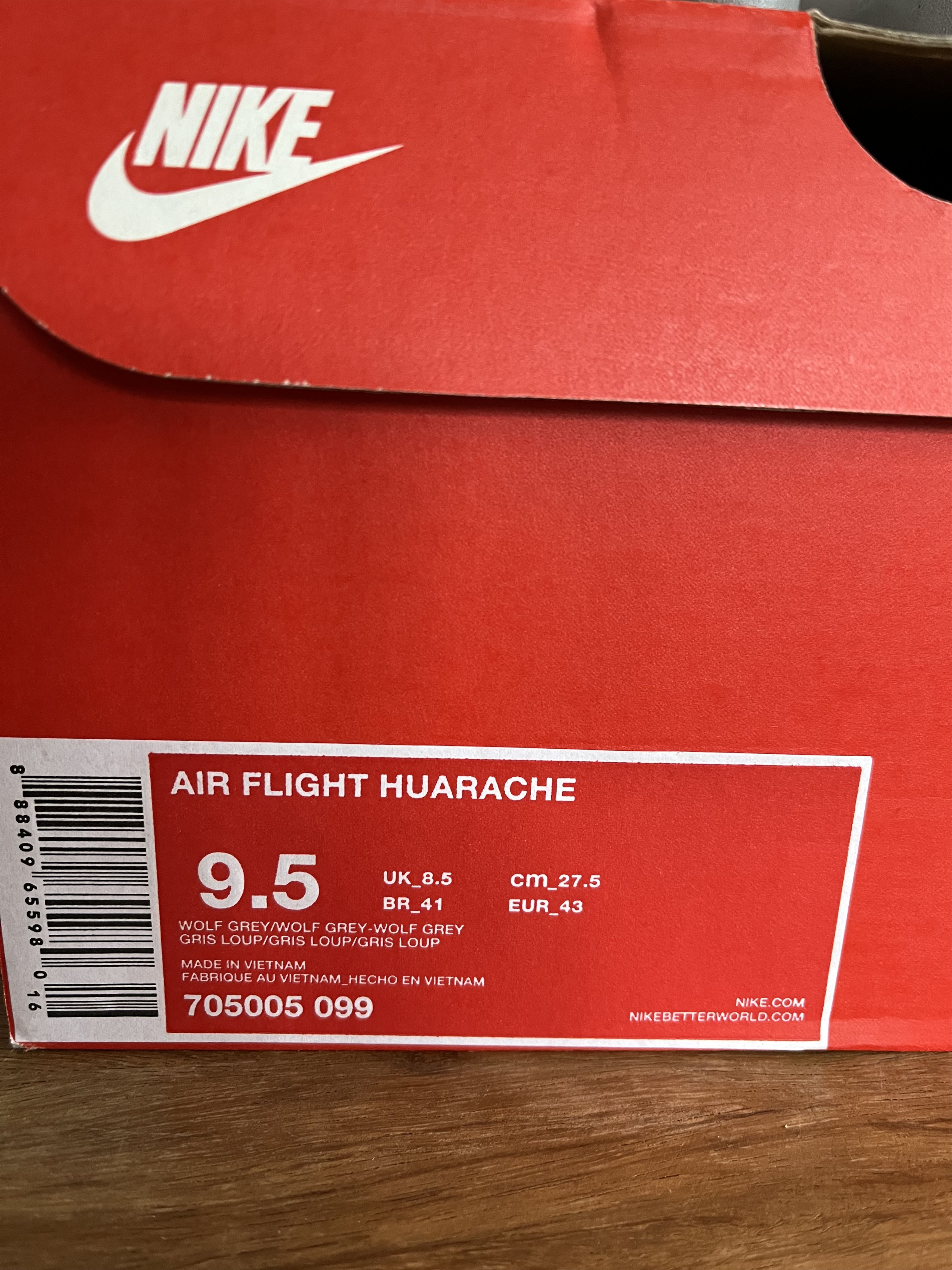 Nike Nike Air Flight Huarache Size US 9.5 / EU 42-43 - 3 Thumbnail