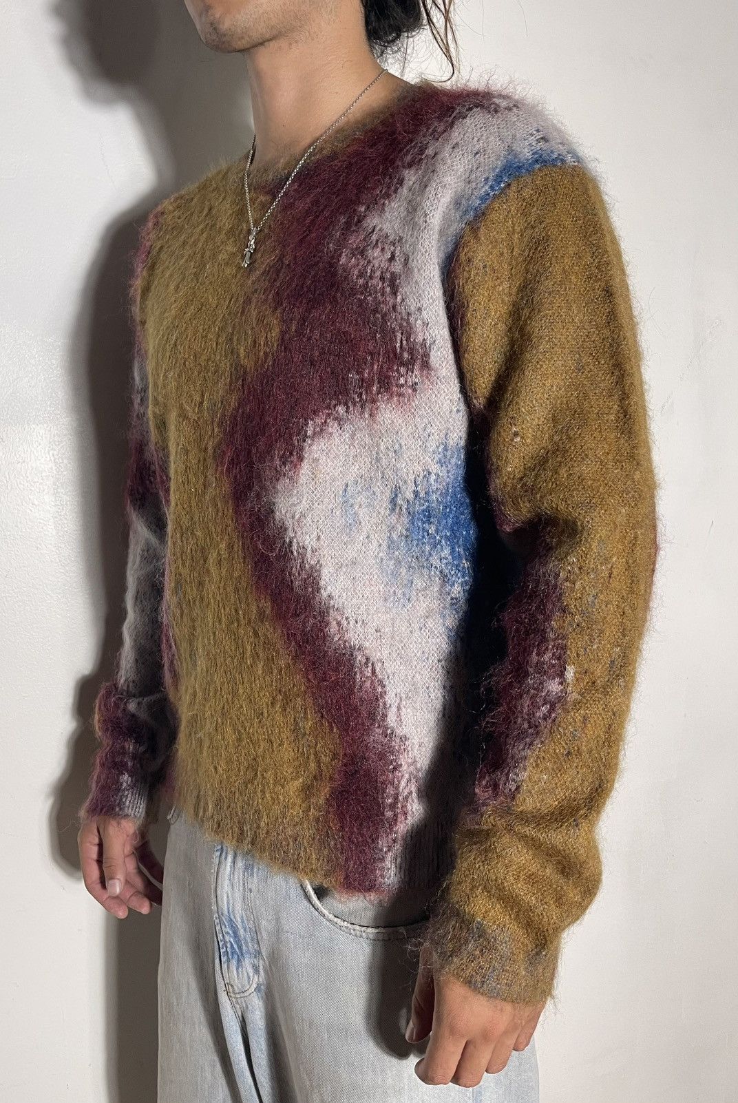 John Varvatos MOHAIR SWEATER JOHN VARVATOS Size US M / EU 48-50 / 2 - 2 Thumbnail