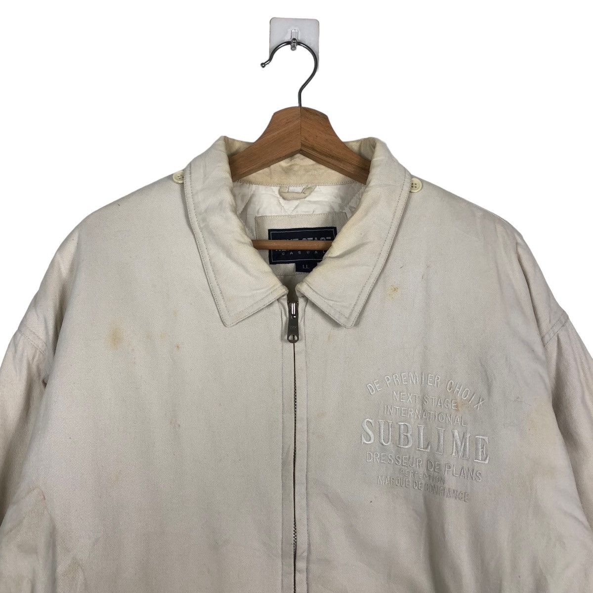 Hysteric Glamour 🔥Rare 90’e Vintage Bomber Jacket Next Stage Big Logo Size US L / EU 52-54 / 3 - 3 Thumbnail