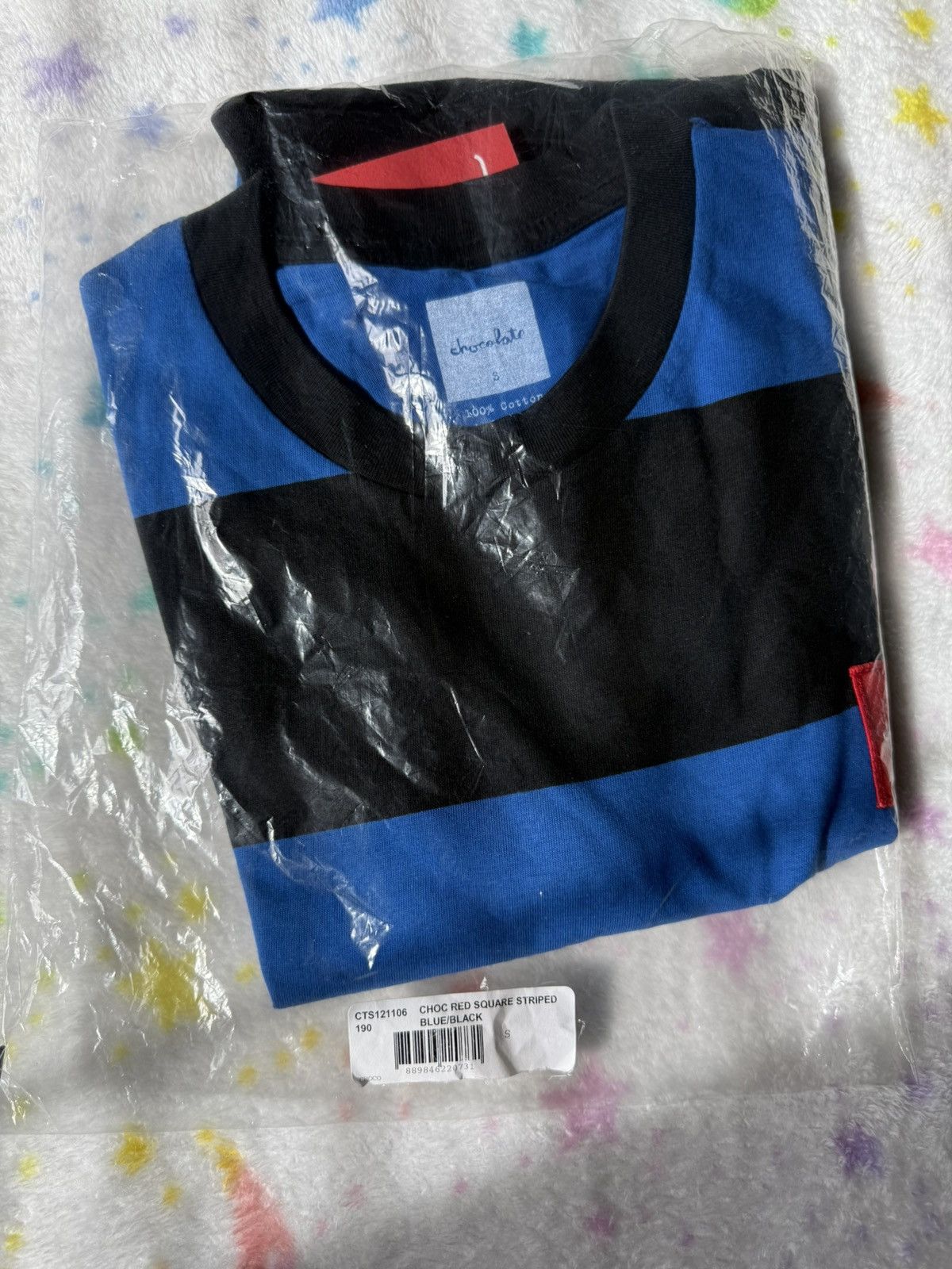 Chocolate Chocolate Red Square Black & Blue T-Shirt Size US S / EU 44-46 / 1 - 2 Thumbnail