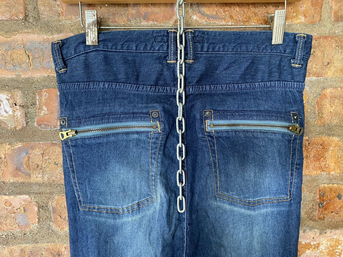 Japanese Brand 2000s Private Brand AG Japan multipocket leg long zipper Size US 30 / EU 46 - 13 Thumbnail