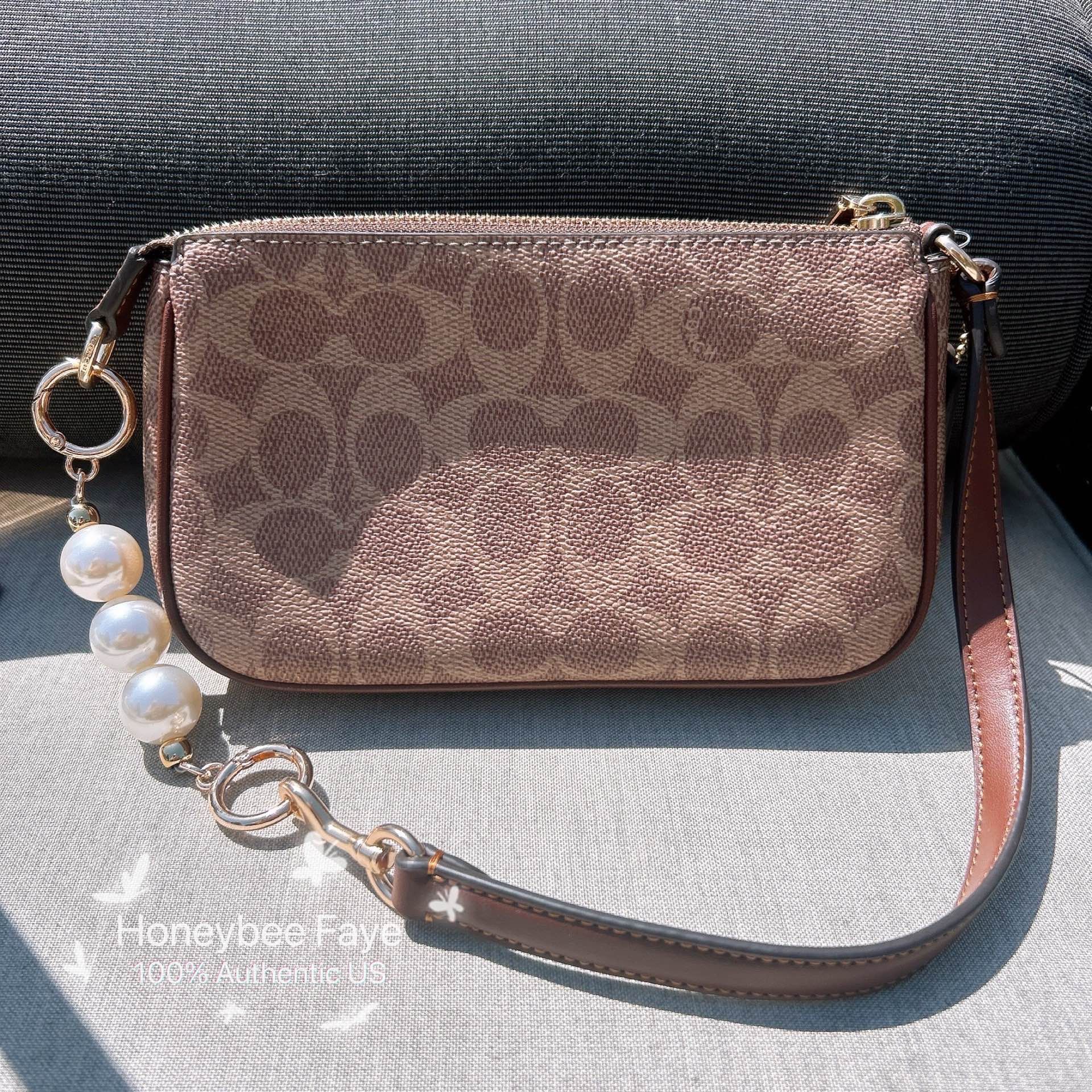 Coach Nolita 19 In Signature Canvas CW426 plus extended chain Size ONE SIZE - 4 Thumbnail