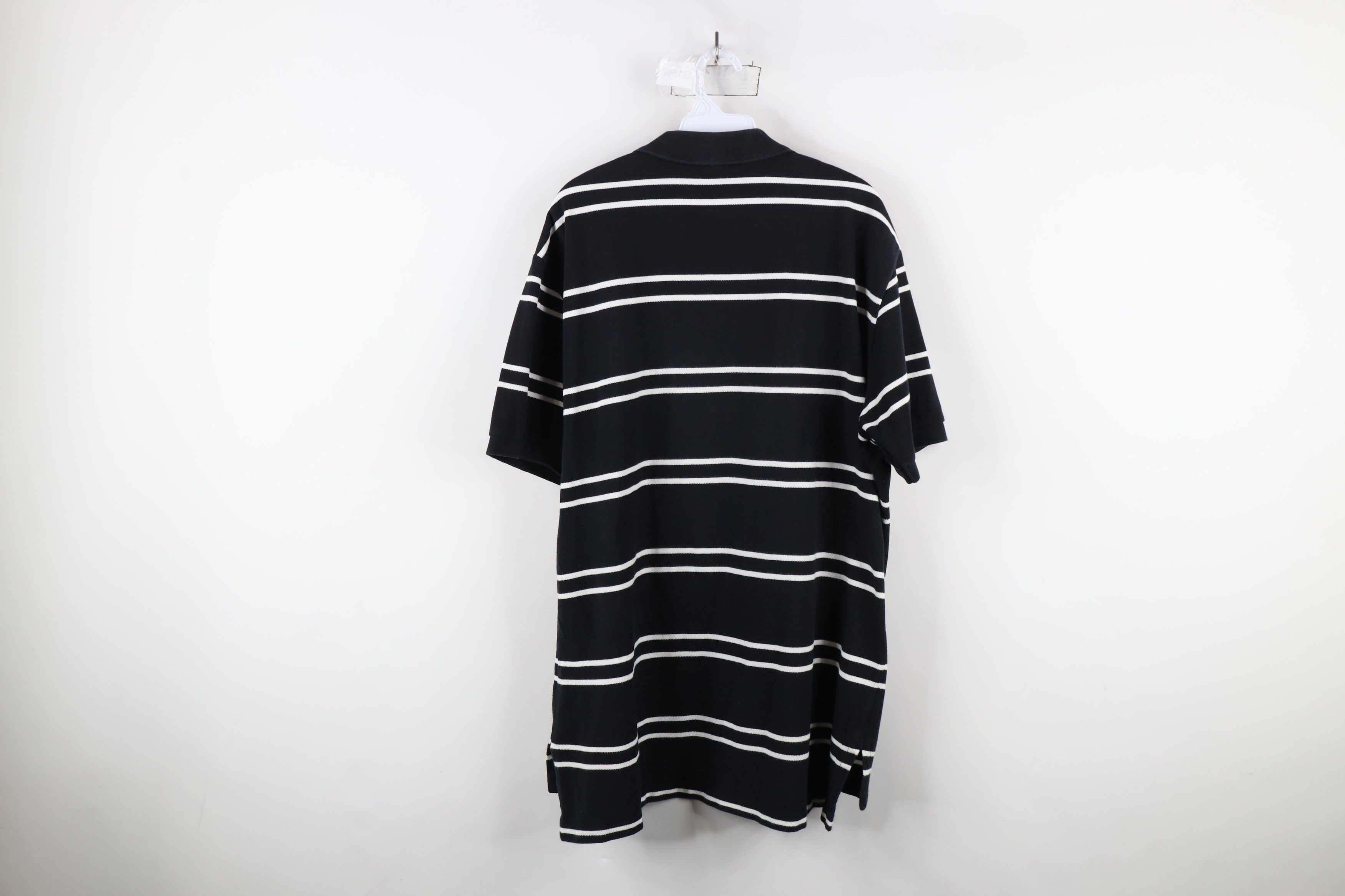 Ralph Lauren × Vintage Vintage 90s Ralph Lauren Short Sleeve Polo Shirt Black Size US XL / EU 56 / 4 - 11 Thumbnail