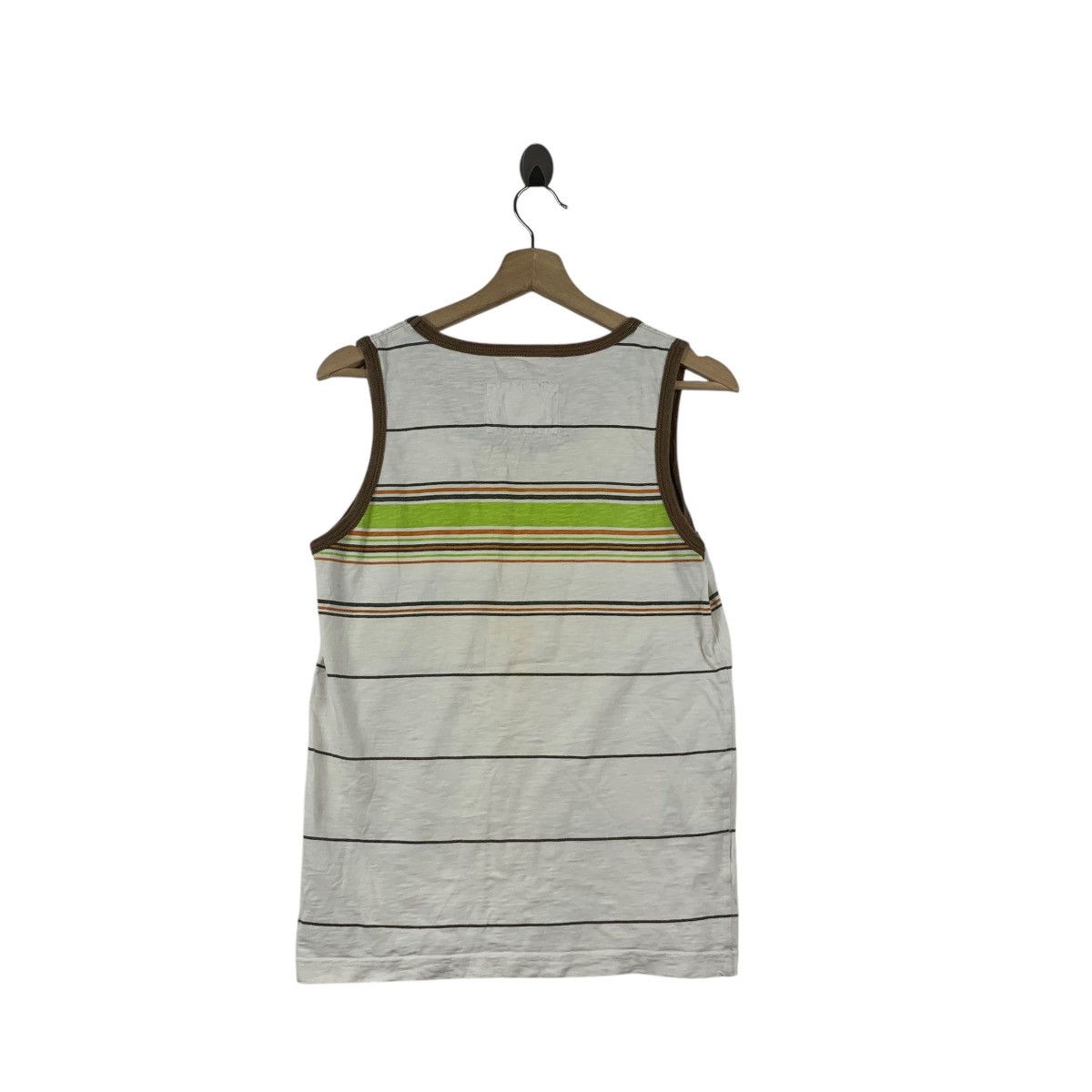 Vintage Vintage CRU DESIGN SURF California Team Striped Tank Top Size US M / EU 48-50 / 2 - 5 Thumbnail