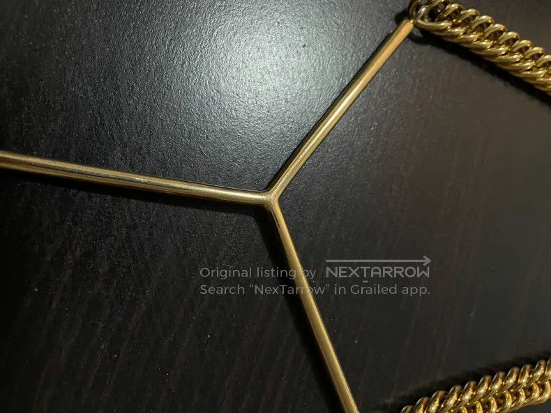 Y/Project Y/Project OS Gold Y logo thick necklace Size ONE SIZE - 3 Thumbnail