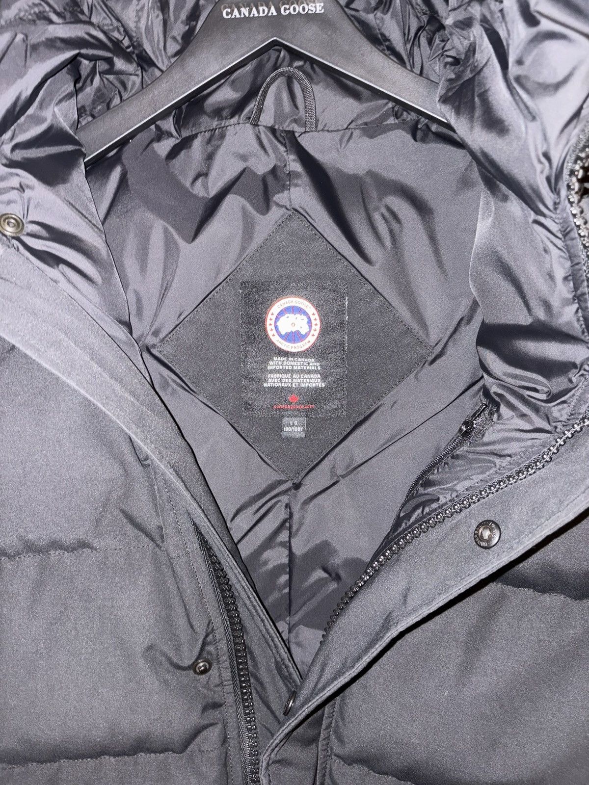 Canada Goose Men's Macmillan Parka - Graphite - Canada Goose Size US L / EU 52-54 / 3 - 12 Thumbnail