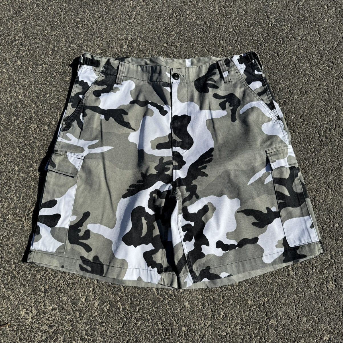 Japanese Brand Japanese Style Camo Jorts Archive avant garde