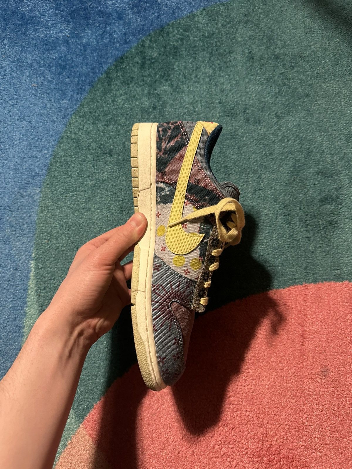 Nike Nike Dunk Low Community Garden Size US 11 / EU 44 - 10 Thumbnail