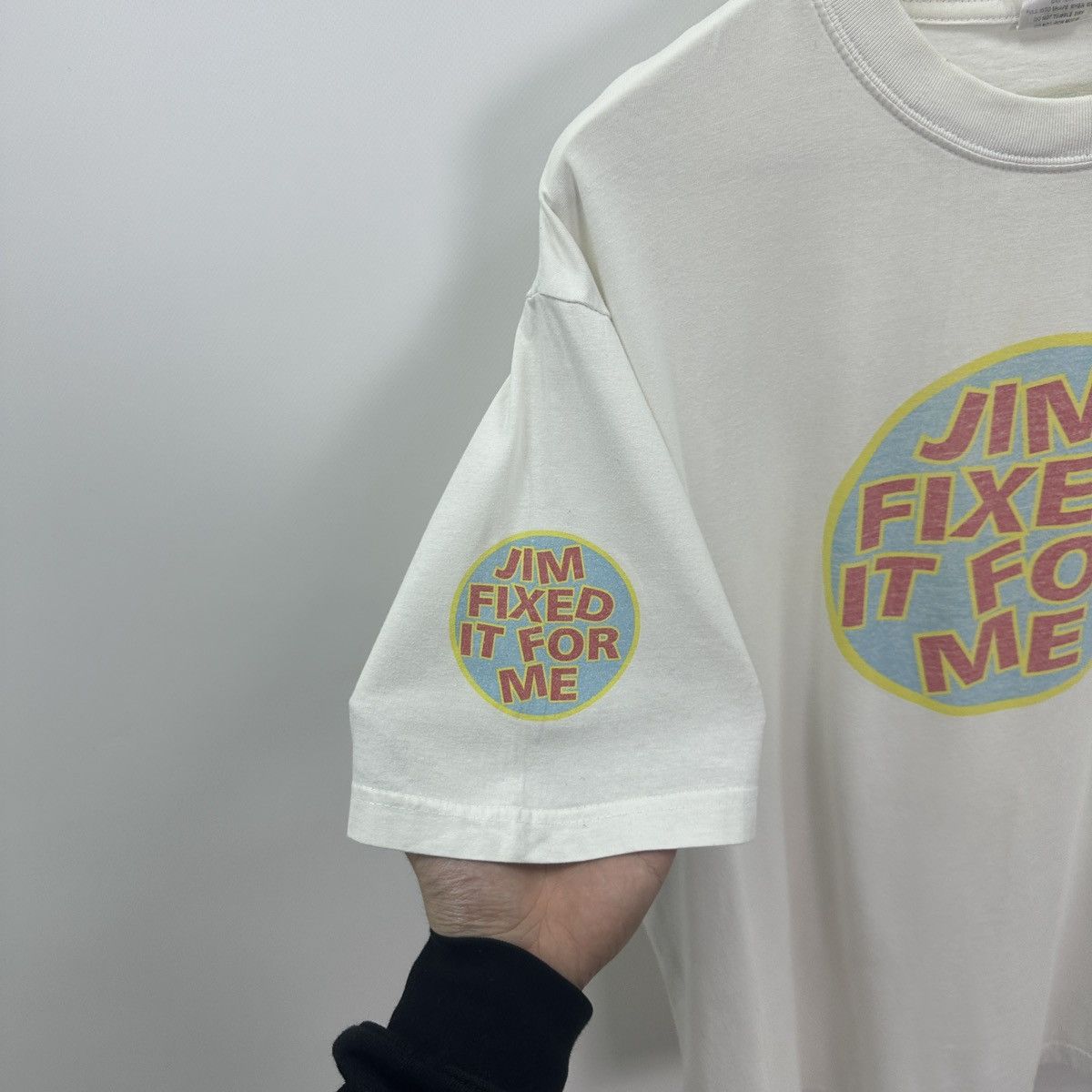 Vintage Vintage 90s Jim Fixed it for me TV series tee rare promo y2k Size US L / EU 52-54 / 3 - 5 Thumbnail