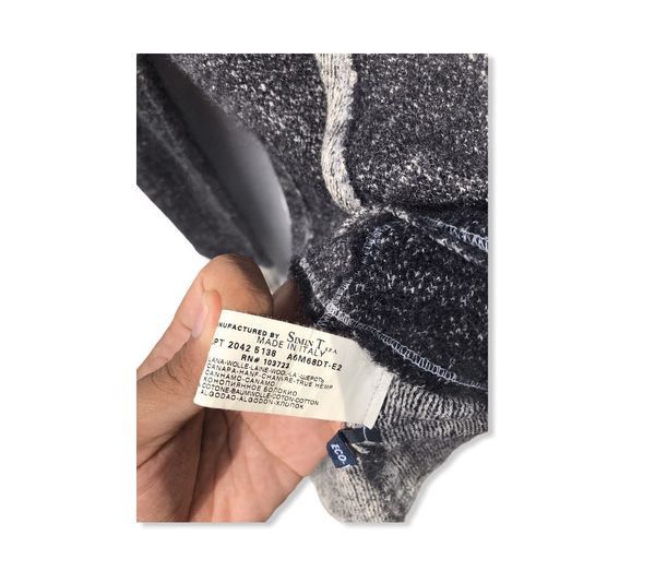 Armani Armani Jeans Mix Wool Hoodies Jacket Size US XS / EU 42 / 0 - 4 Thumbnail